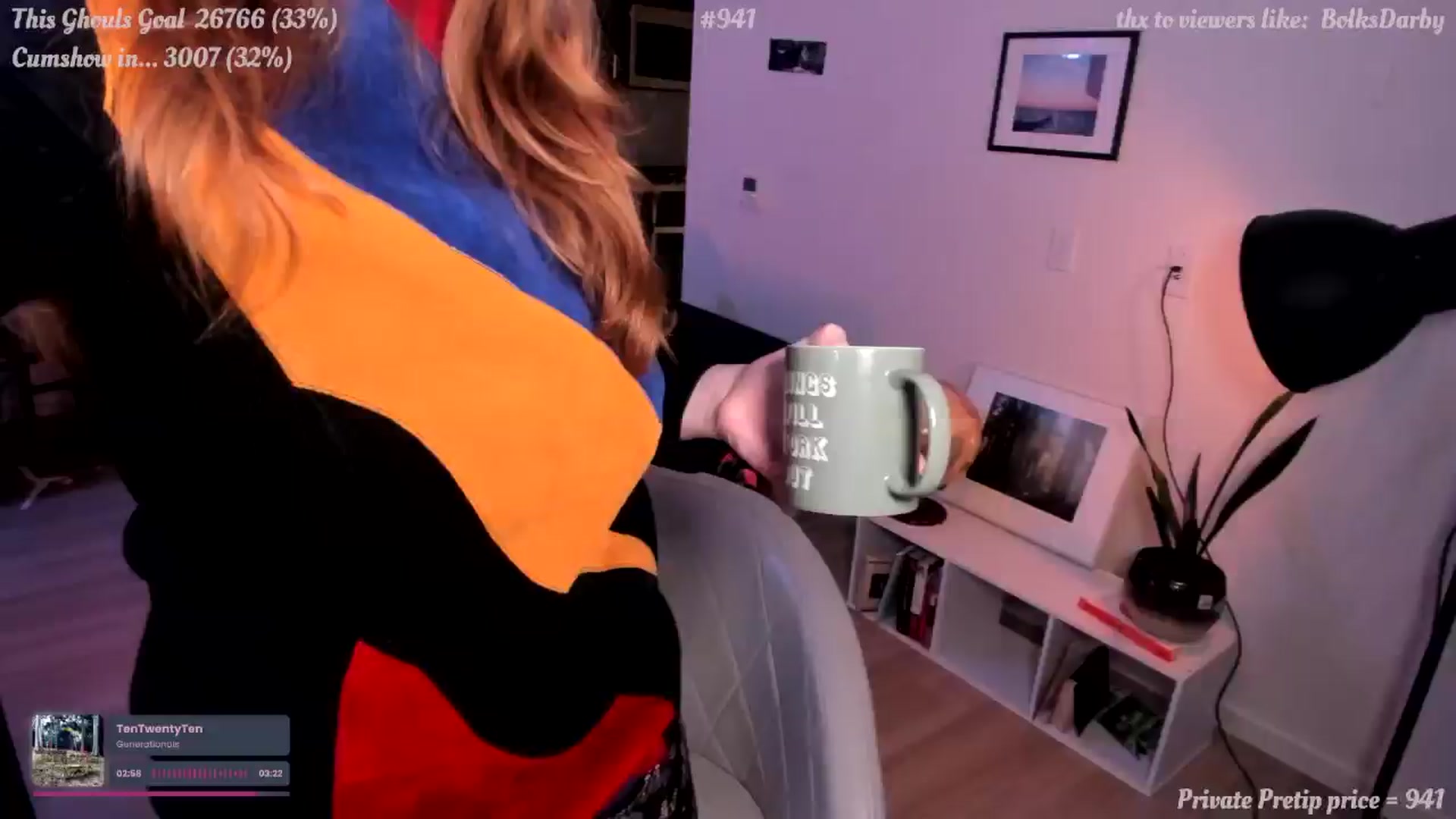 Gallery image thumbnail from consideruby's myfreecams stream on, 02/19/2025, 10:48 image 9 of 20