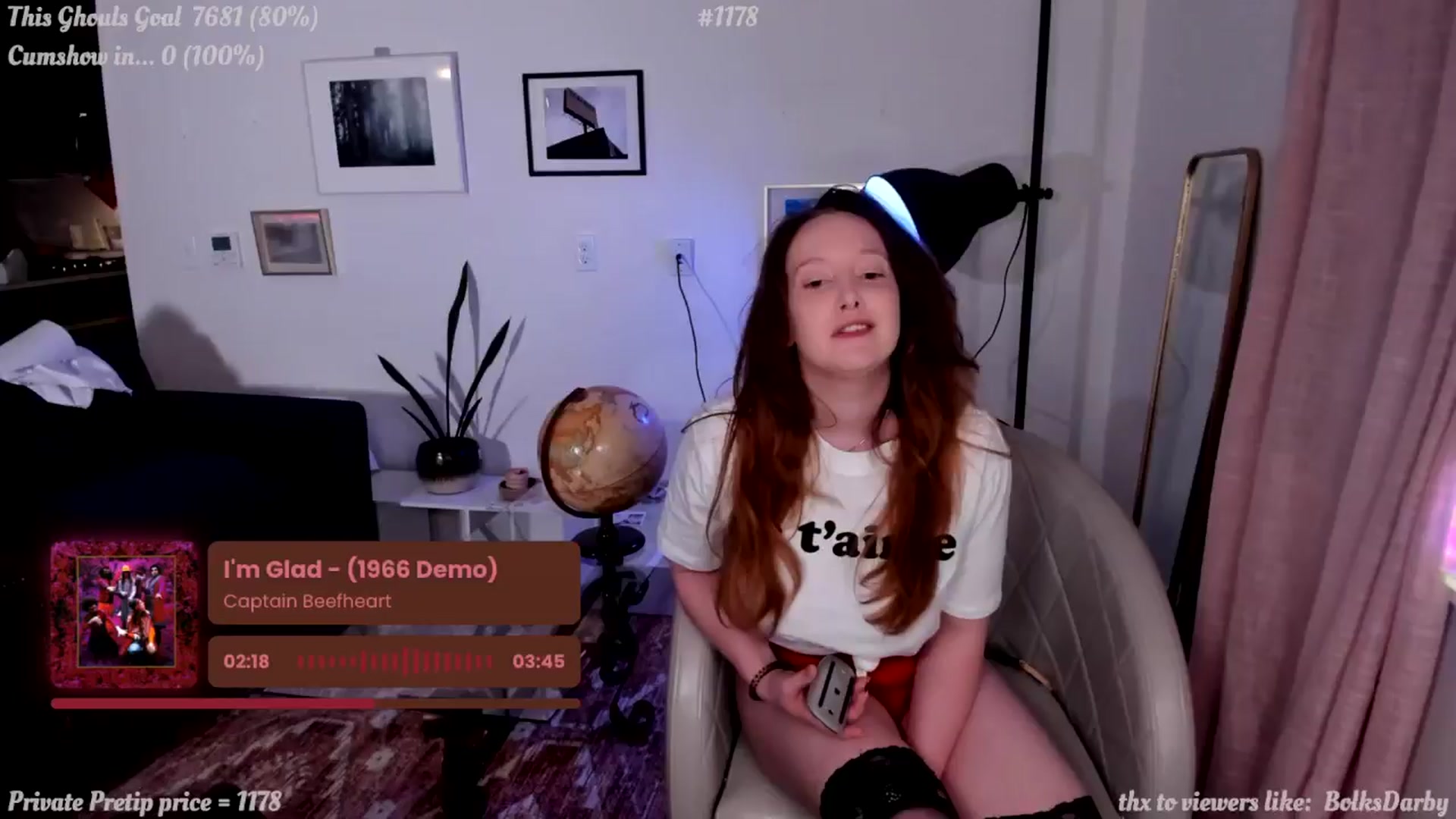 Gallery image thumbnail from consideruby's myfreecams stream on, 03/06/2025, 09:29 image 12 of 20