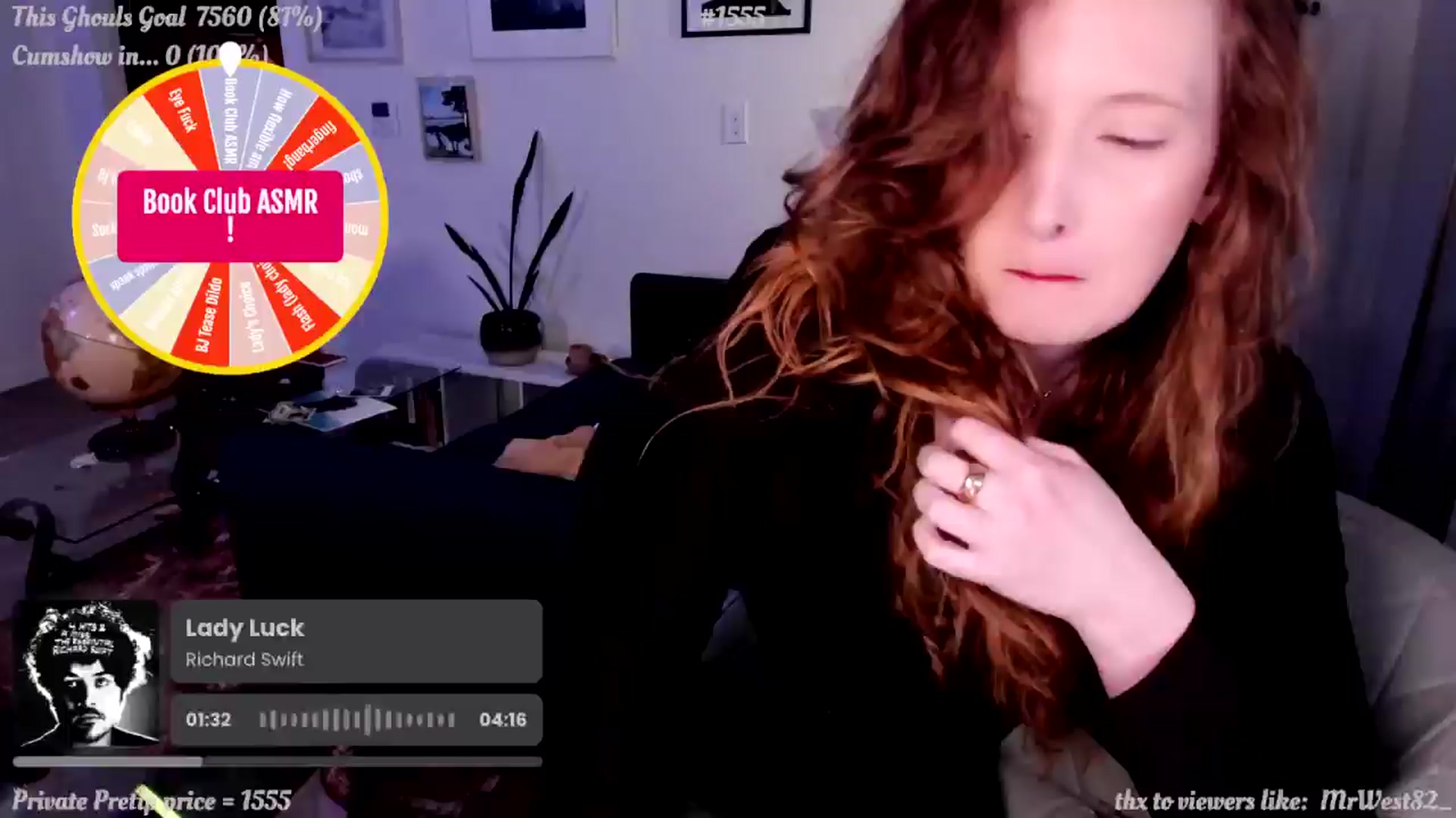 Gallery image thumbnail from consideruby's myfreecams stream on, 03/08/2025, 13:04 image 1 of 20