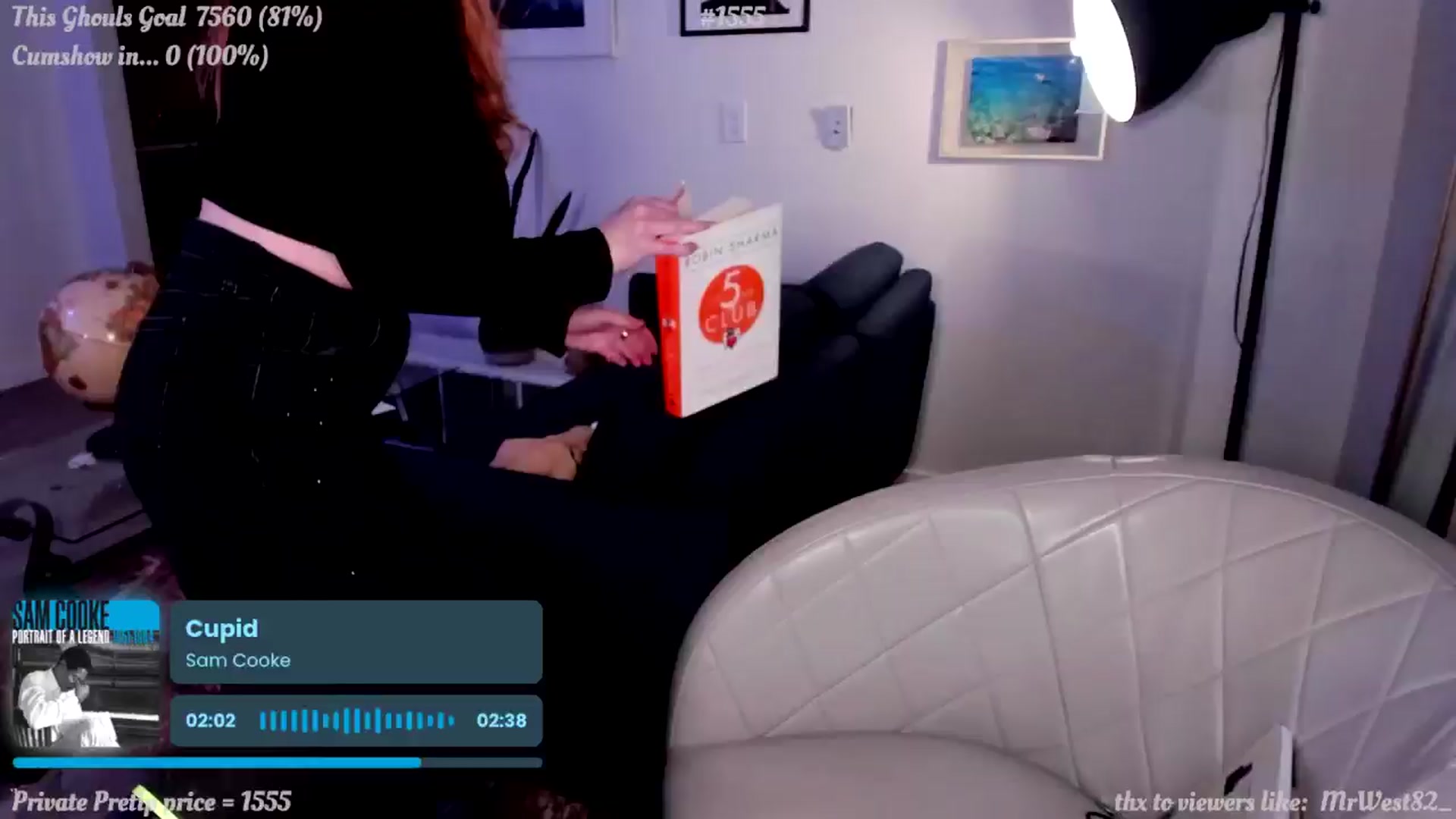 Gallery image thumbnail from consideruby's myfreecams stream on, 03/08/2025, 13:04 image 9 of 20