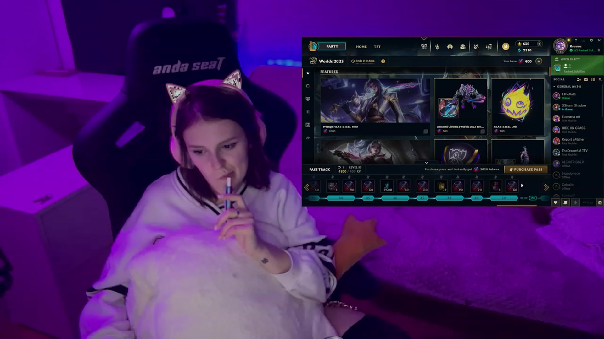 Gallery image thumbnail from crybabyKys's myfreecams stream on, 11/19/2023, 01:15 image 20 of 20