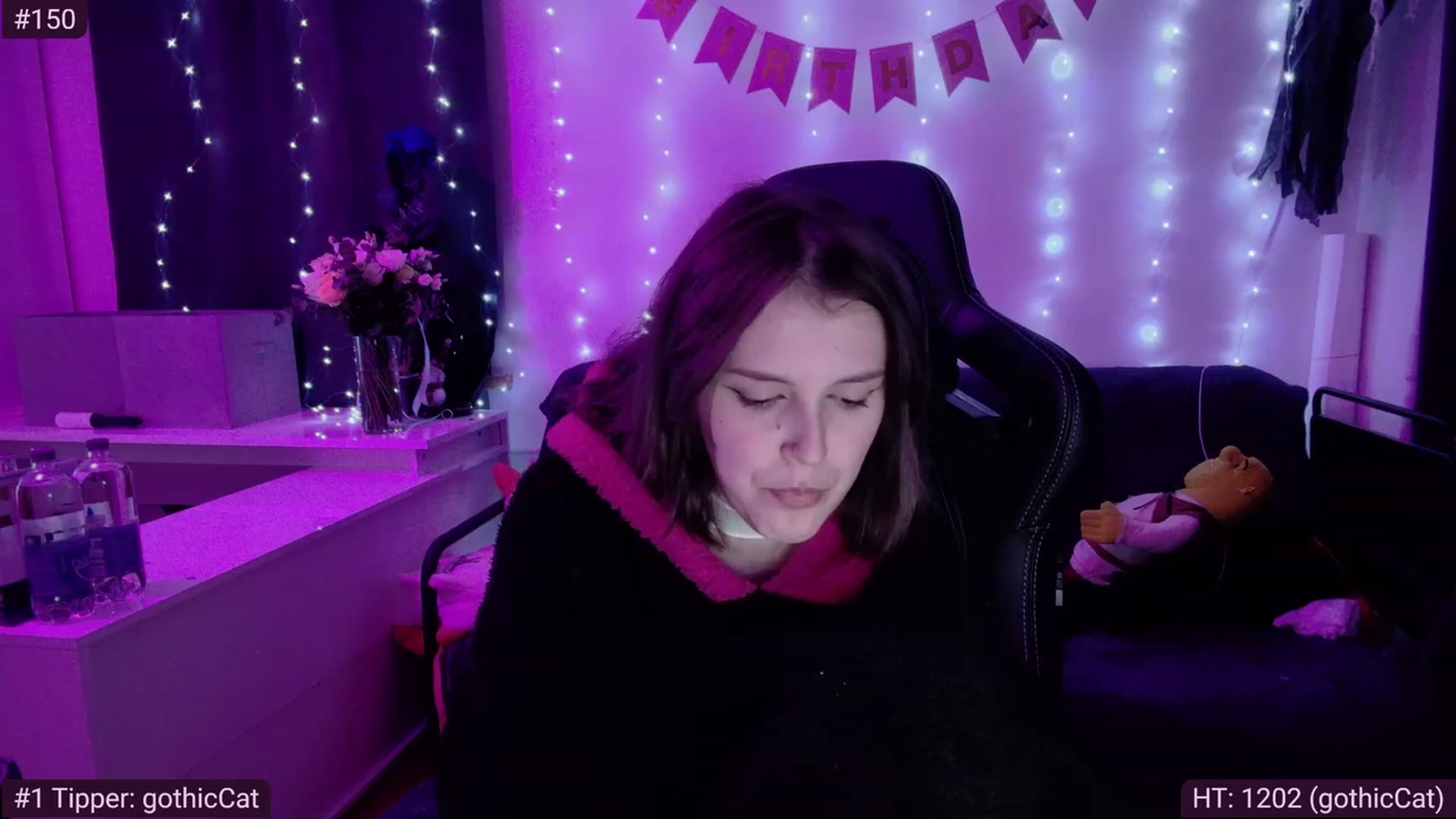 Gallery image thumbnail from crybabyKys's myfreecams stream on, 02/06/2024, 21:26 image 7 of 20