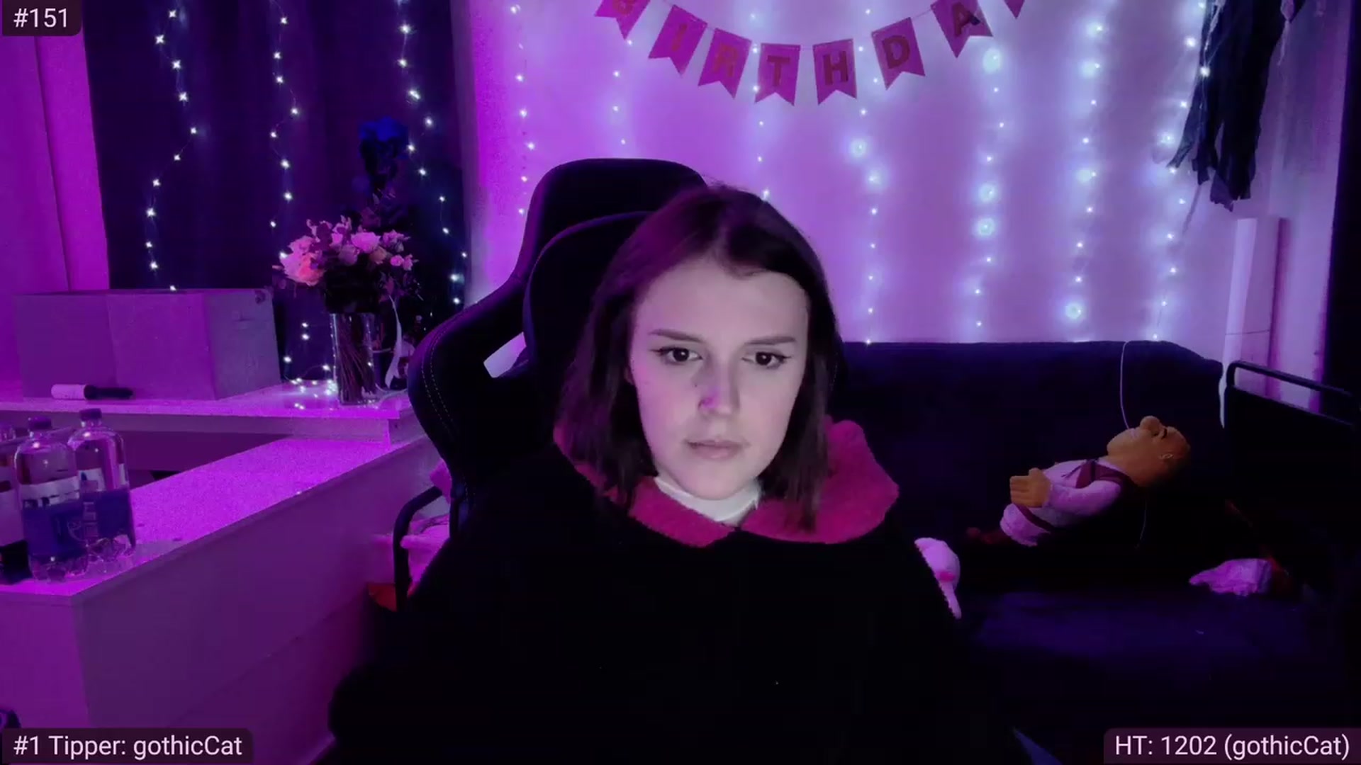 Gallery image thumbnail from crybabyKys's myfreecams stream on, 02/06/2024, 21:26 image 9 of 20