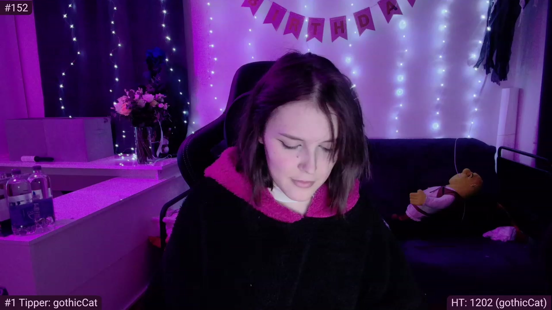 Gallery image thumbnail from crybabyKys's myfreecams stream on, 02/06/2024, 21:26 image 4 of 20
