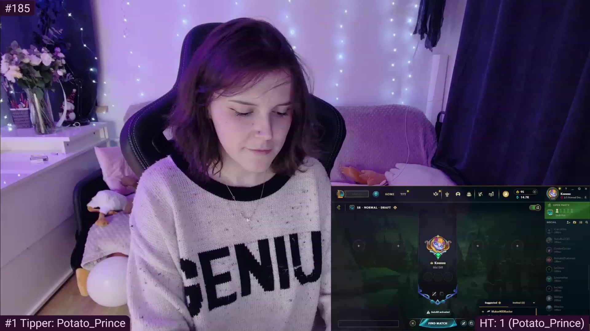 Gallery image thumbnail from crybabyKys's myfreecams stream on, 02/12/2024, 01:02 image 16 of 20