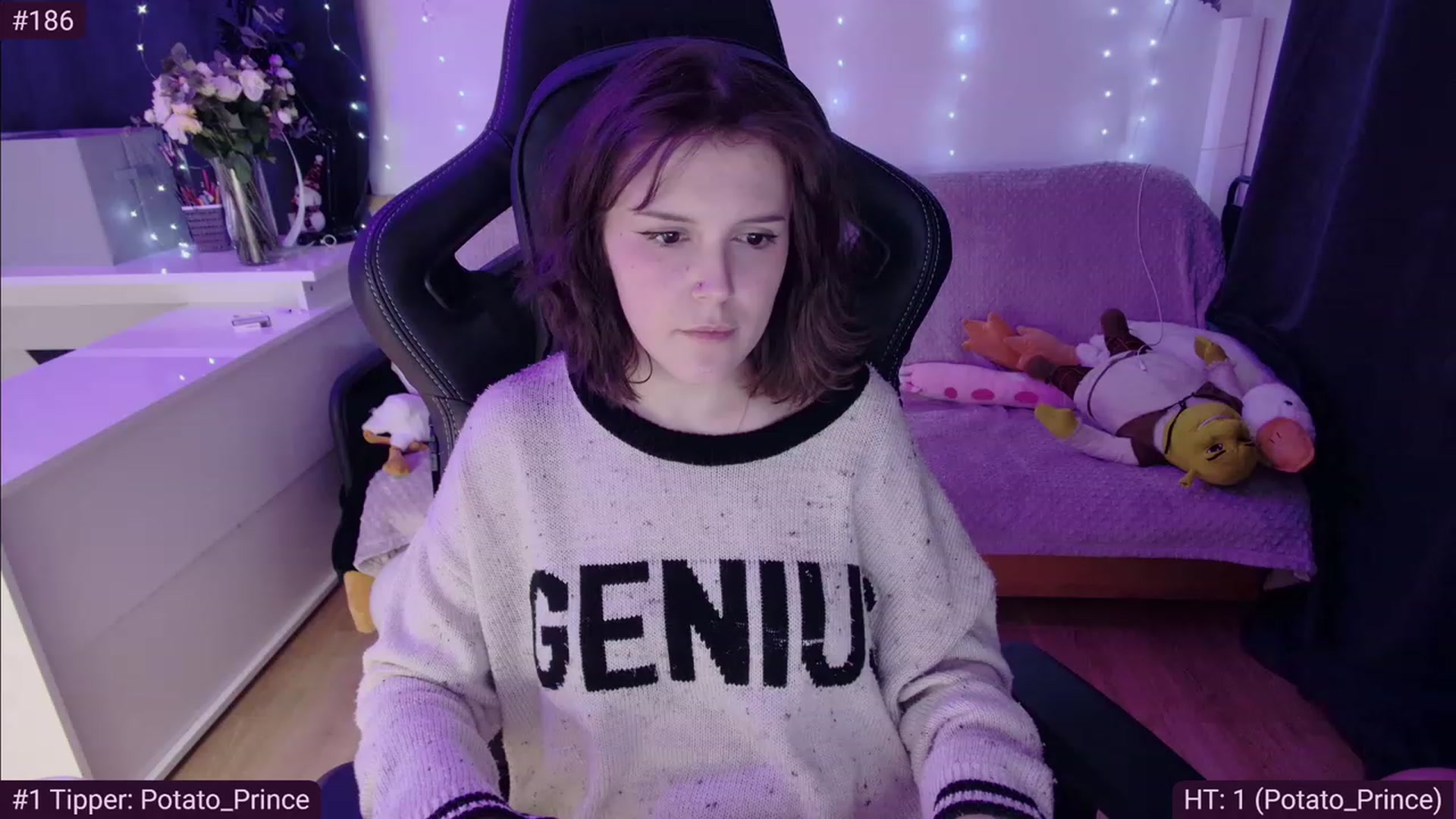 Gallery image thumbnail from crybabyKys's myfreecams stream on, 02/12/2024, 01:02 image 9 of 20