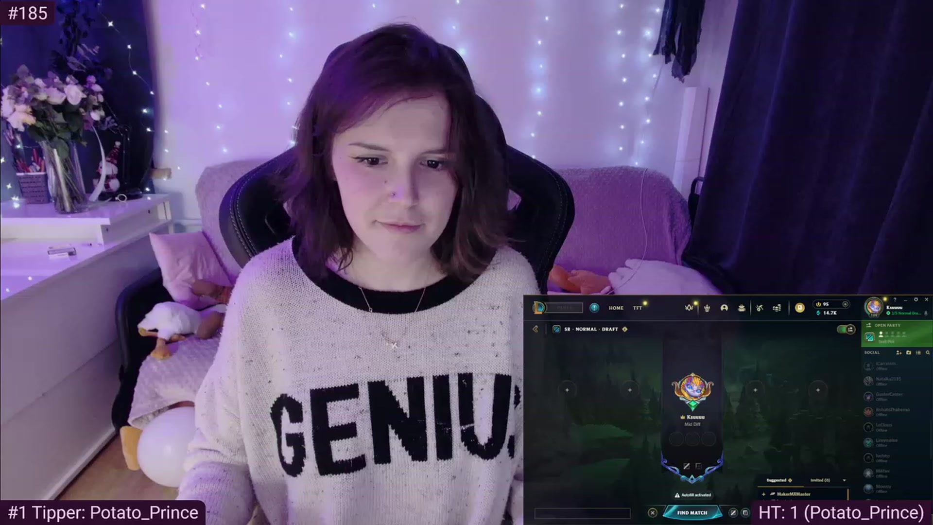 Gallery image thumbnail from crybabyKys's myfreecams stream on, 02/12/2024, 01:02 image 15 of 20
