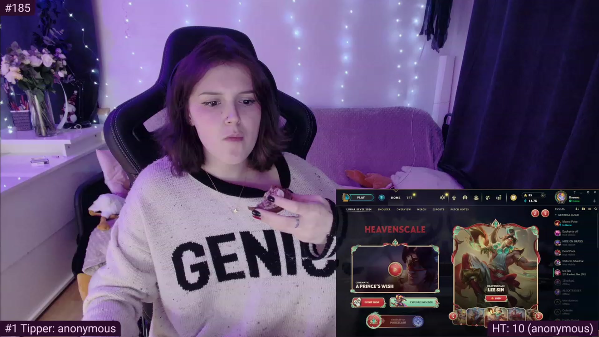 Gallery image thumbnail from crybabyKys's myfreecams stream on, 02/12/2024, 01:54 image 12 of 20
