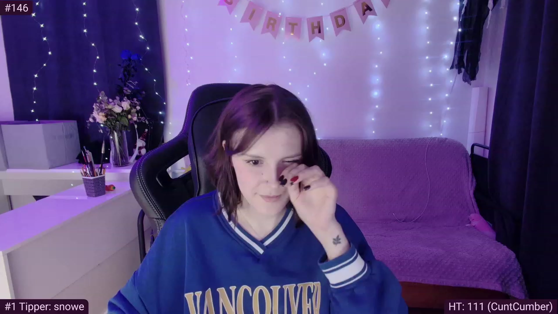 Gallery image thumbnail from crybabyKys's myfreecams stream on, 02/17/2024, 04:15 image 2 of 20