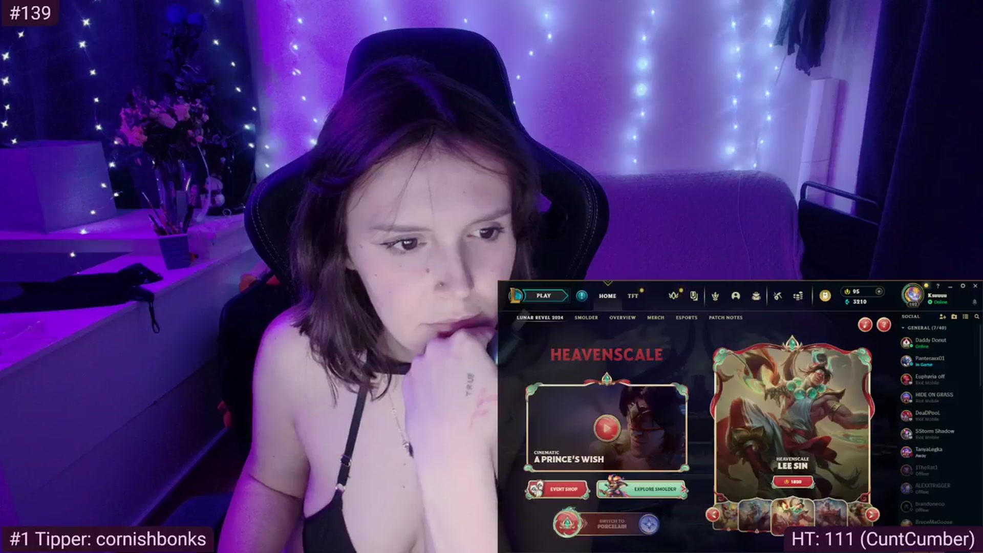 Gallery image thumbnail from crybabyKys's myfreecams stream on, 02/18/2024, 02:03 image 19 of 20