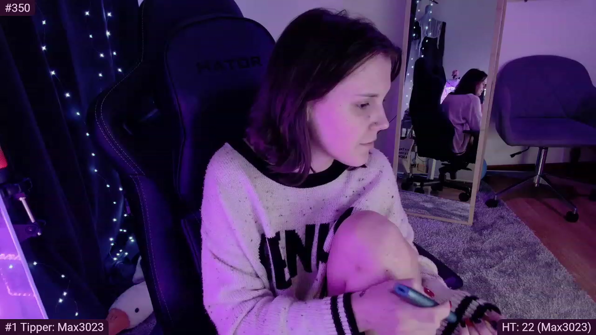 Gallery image thumbnail from crybabyKys's myfreecams stream on, 03/05/2024, 01:51 image 19 of 20