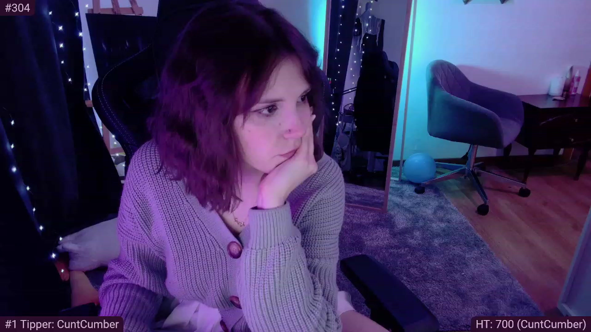 Gallery image thumbnail from crybabyKys's myfreecams stream on, 03/10/2024, 02:20 image 12 of 20