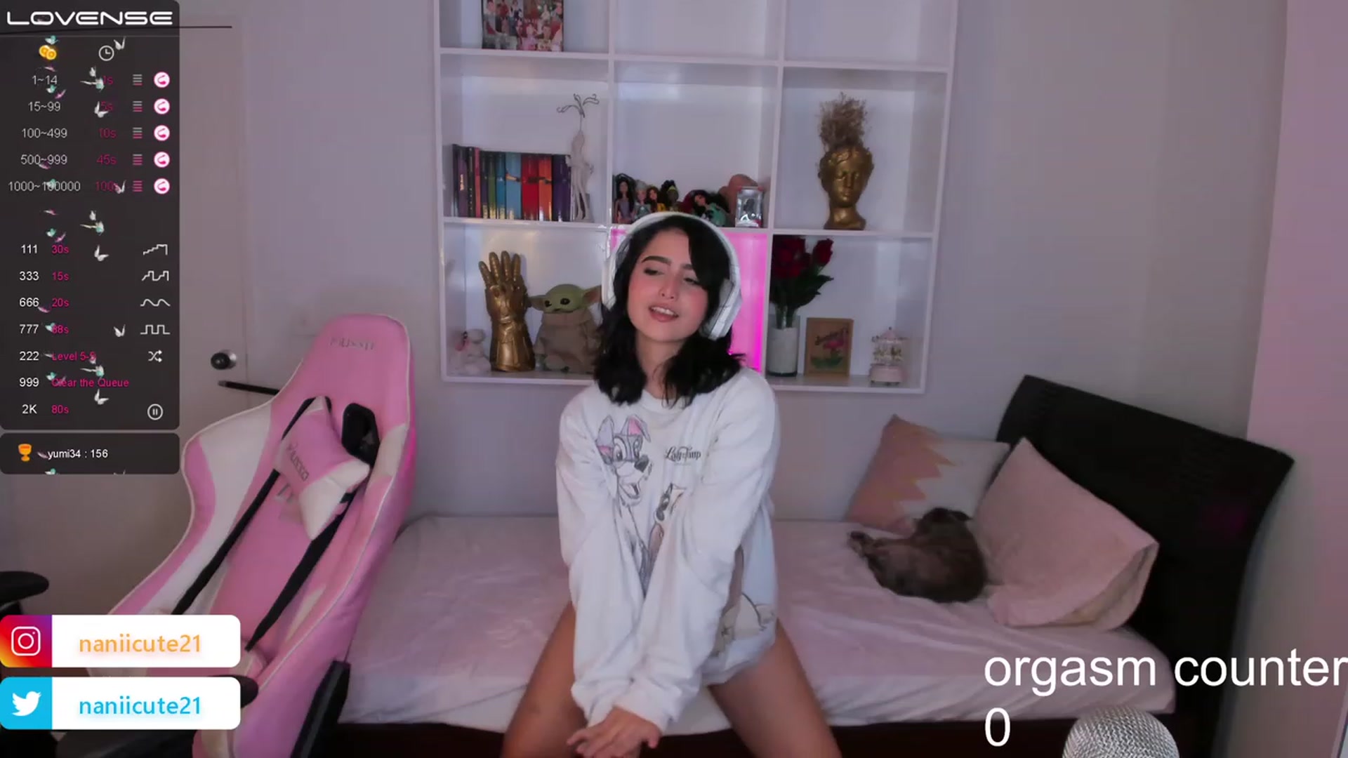 Gallery image thumbnail from cutienanii's myfreecams stream on, 05/22/2023, 03:47 image 11 of 20