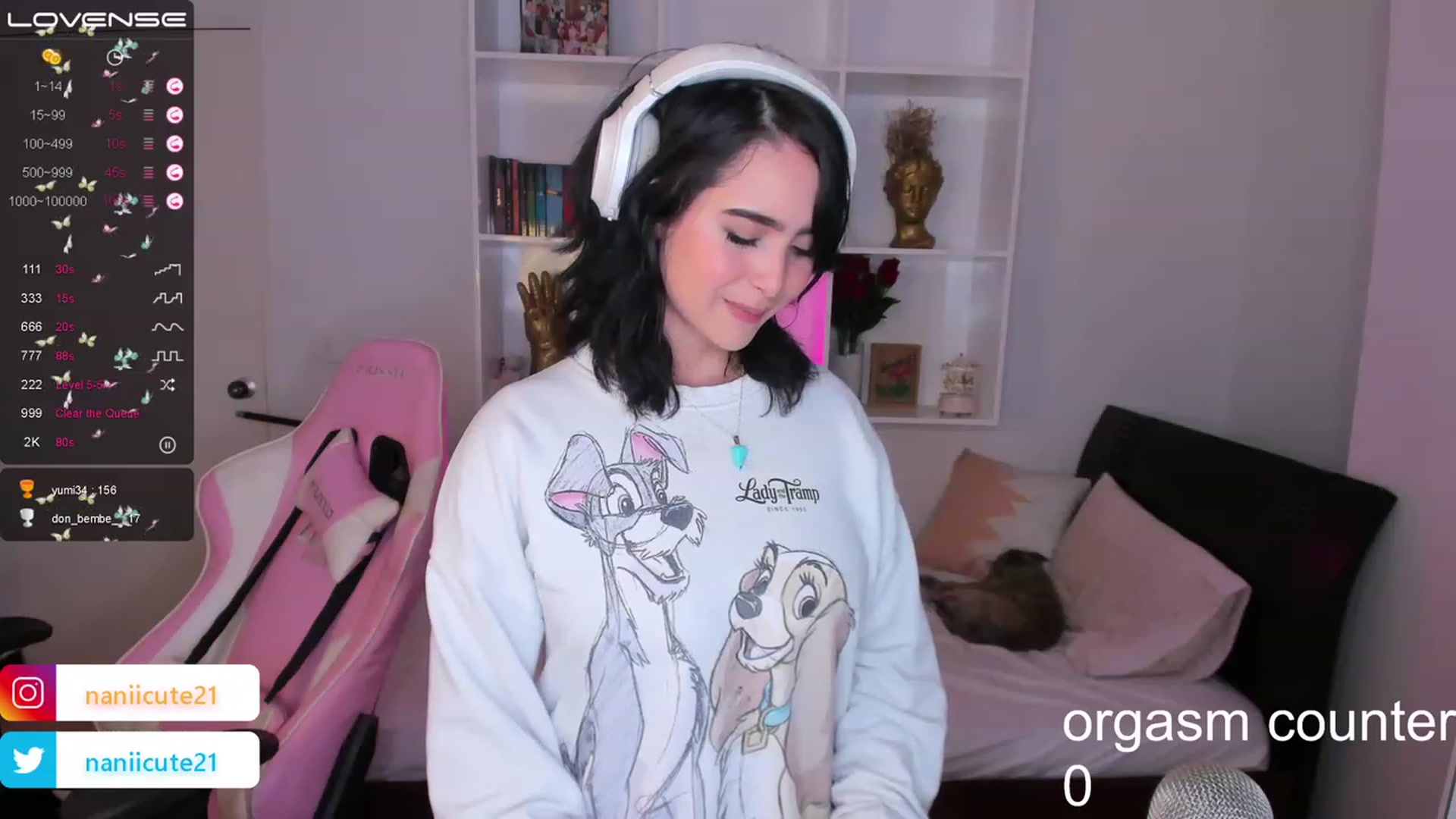 Gallery image thumbnail from cutienanii's myfreecams stream on, 05/22/2023, 03:47 image 12 of 20