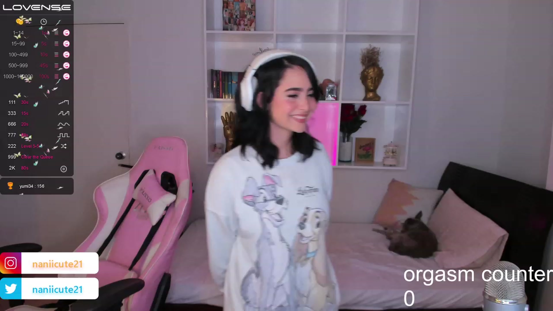 Gallery image thumbnail from cutienanii's myfreecams stream on, 05/22/2023, 03:47 image 8 of 20