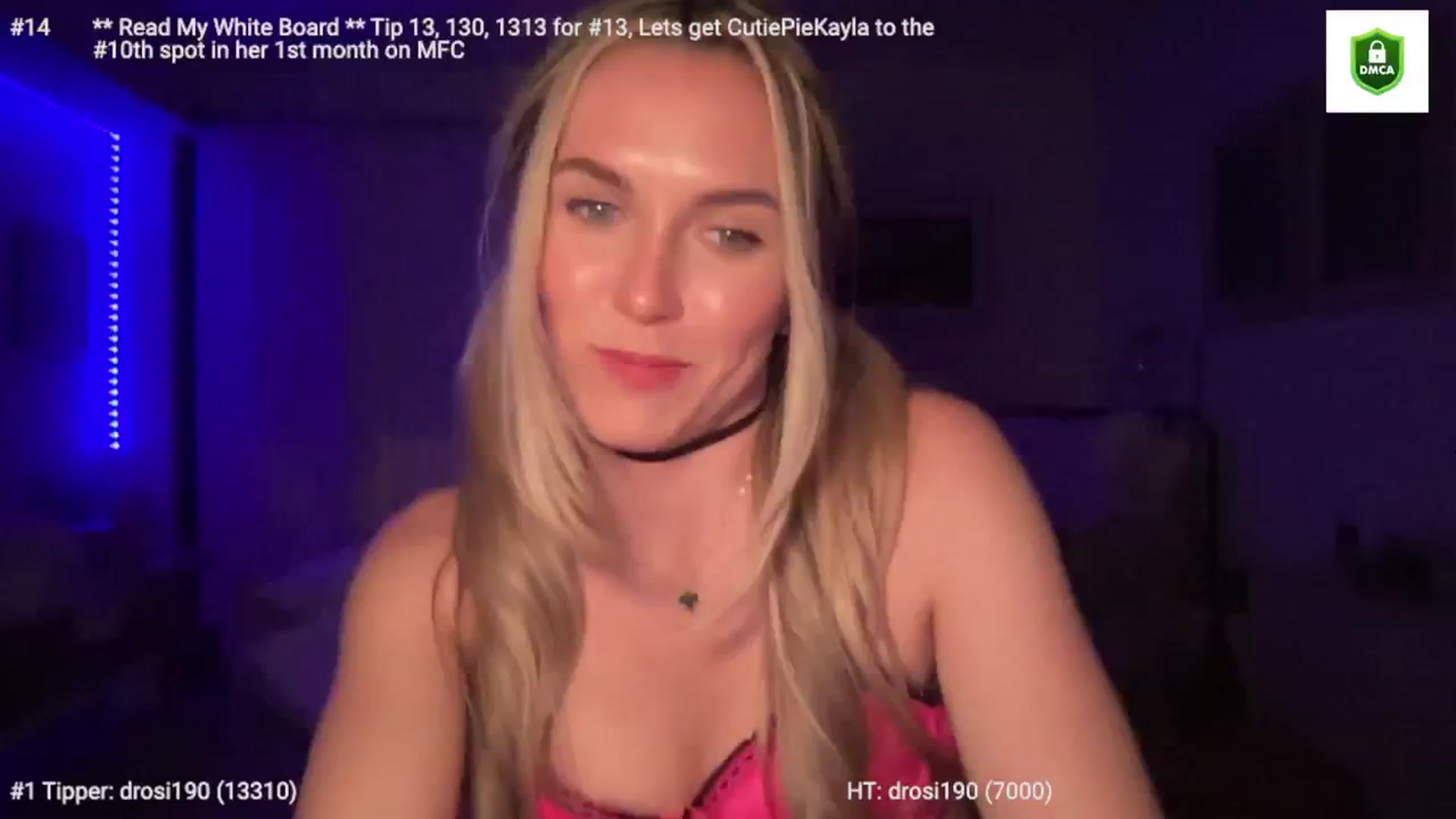Gallery image thumbnail from cutiepiekayla's myfreecams stream on, 01/19/2024, 06:58 image 9 of 20