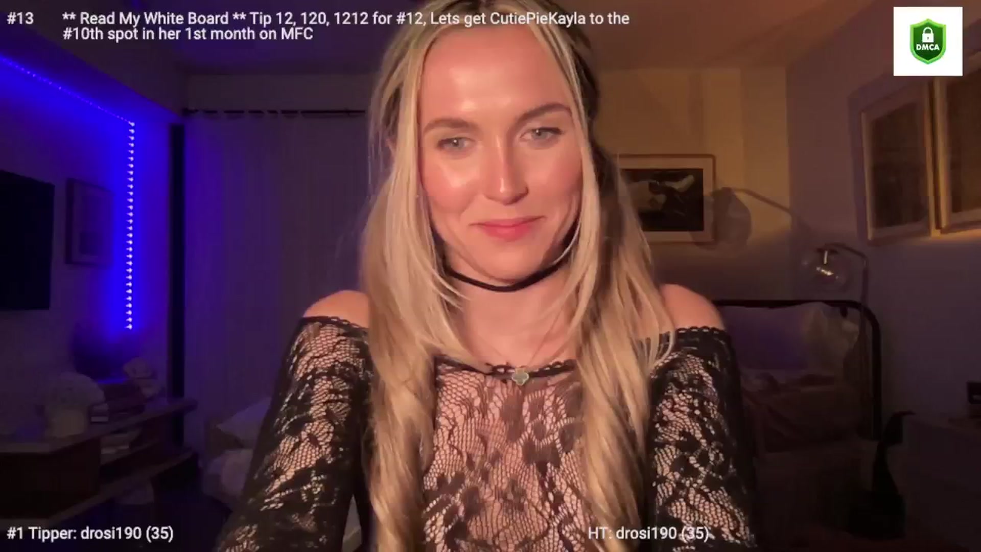 Gallery image thumbnail from cutiepiekayla's myfreecams stream on, 01/19/2024, 09:11 image 1 of 20