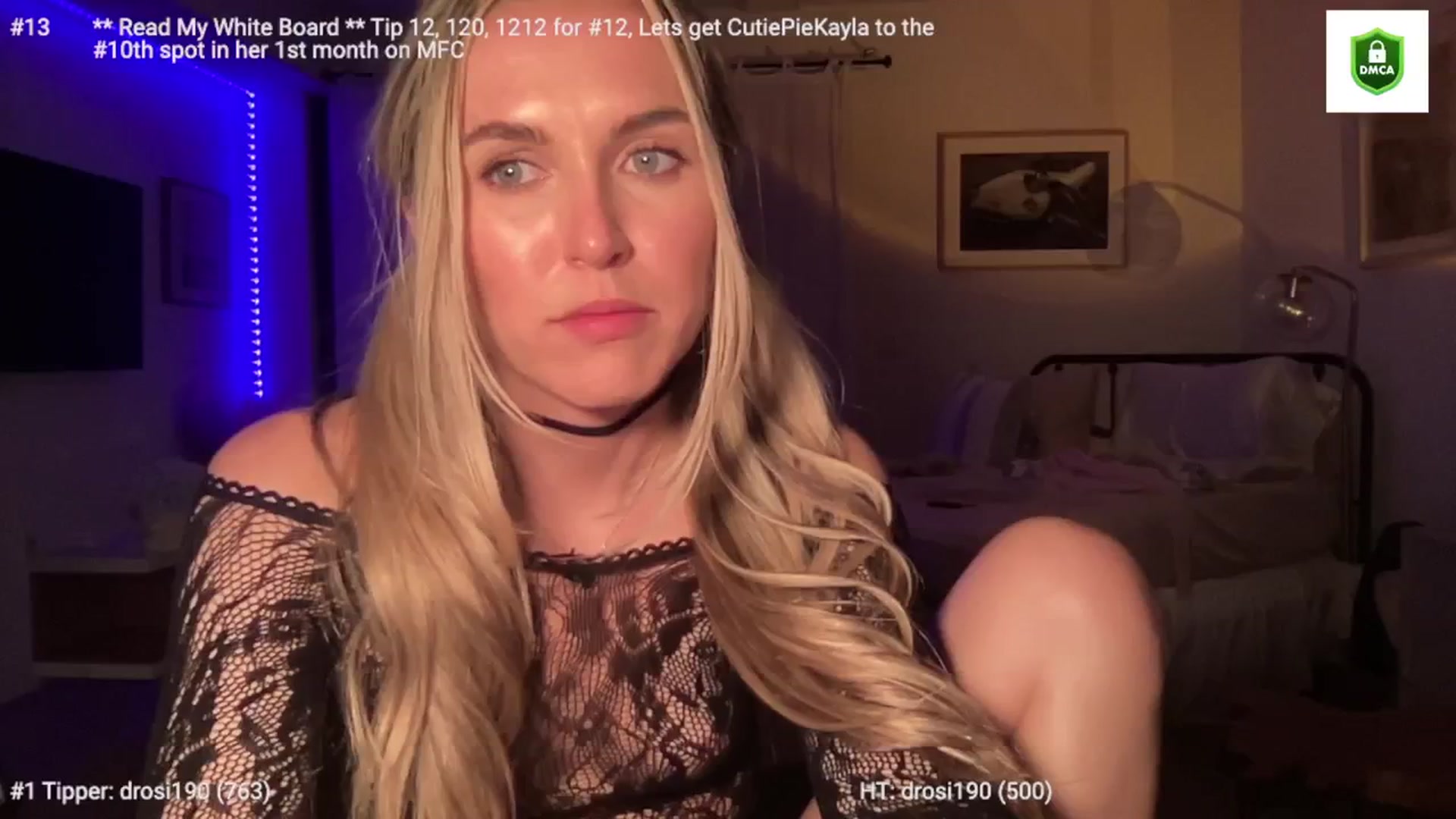 Gallery image thumbnail from cutiepiekayla's myfreecams stream on, 01/19/2024, 09:11 image 12 of 20