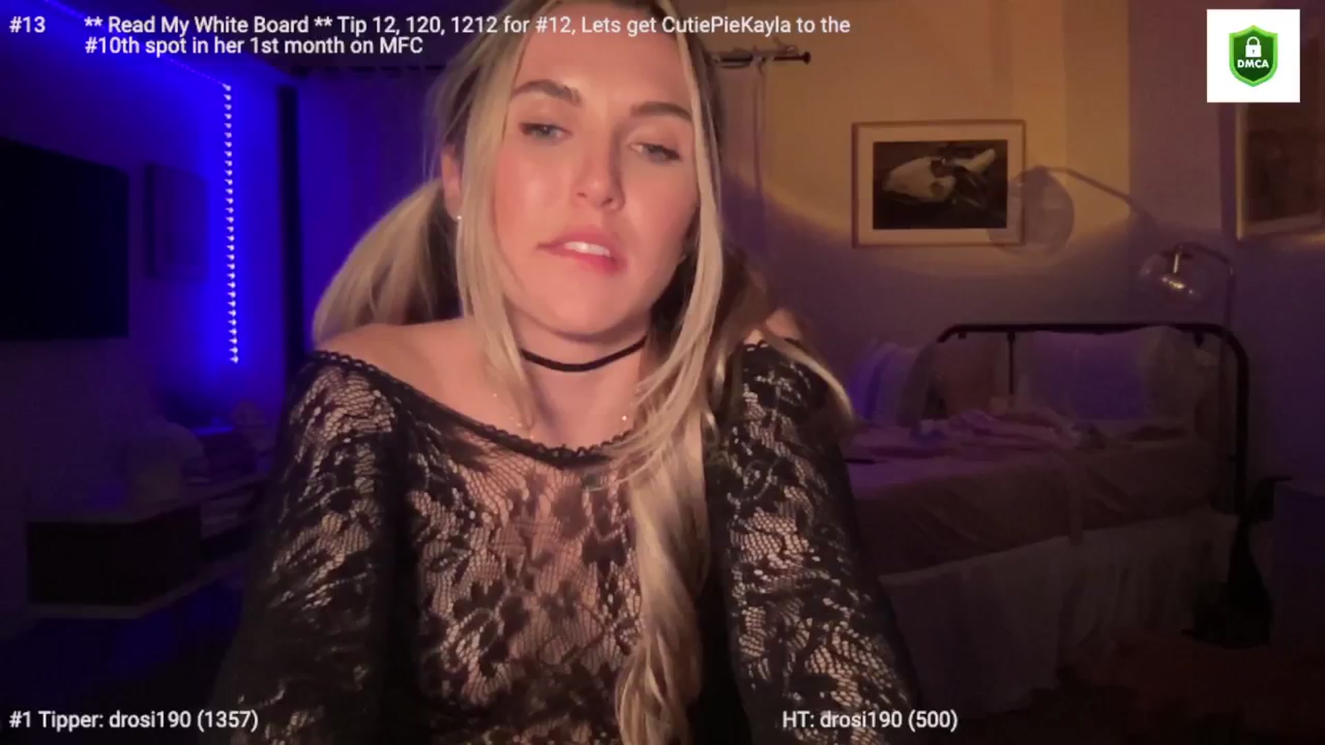 Gallery image thumbnail from cutiepiekayla's myfreecams stream on, 01/19/2024, 10:21 image 7 of 20
