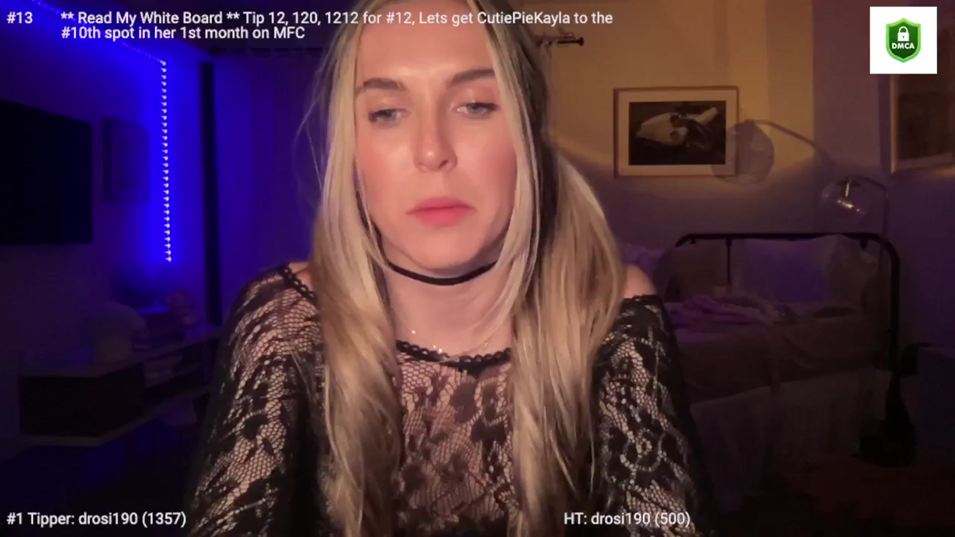Gallery image thumbnail from cutiepiekayla's myfreecams stream on, 01/19/2024, 10:21 image 5 of 20