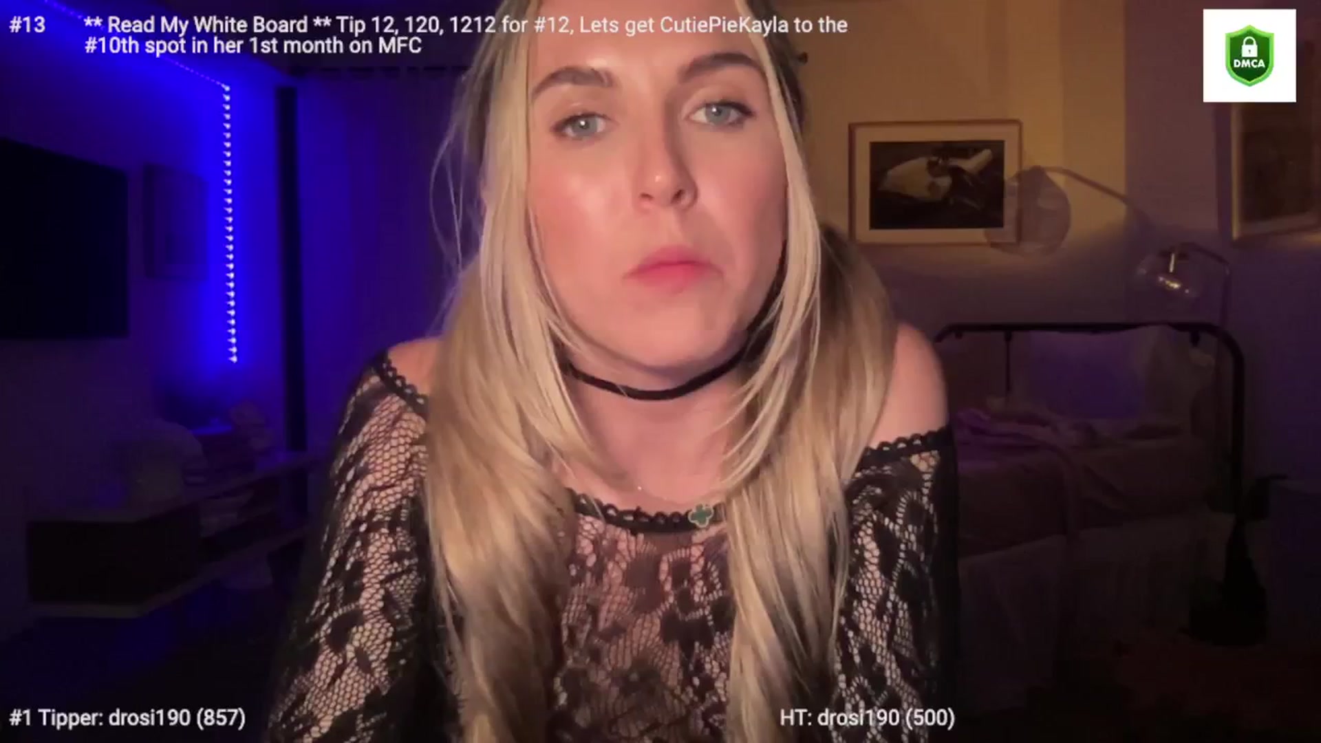 Gallery image thumbnail from cutiepiekayla's myfreecams stream on, 01/19/2024, 10:21 image 3 of 20