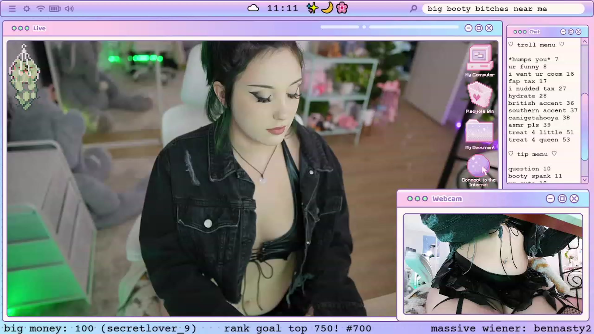 Gallery image thumbnail from cyb3r_cuti3's myfreecams stream on, 04/15/2023, 22:23 image 20 of 20