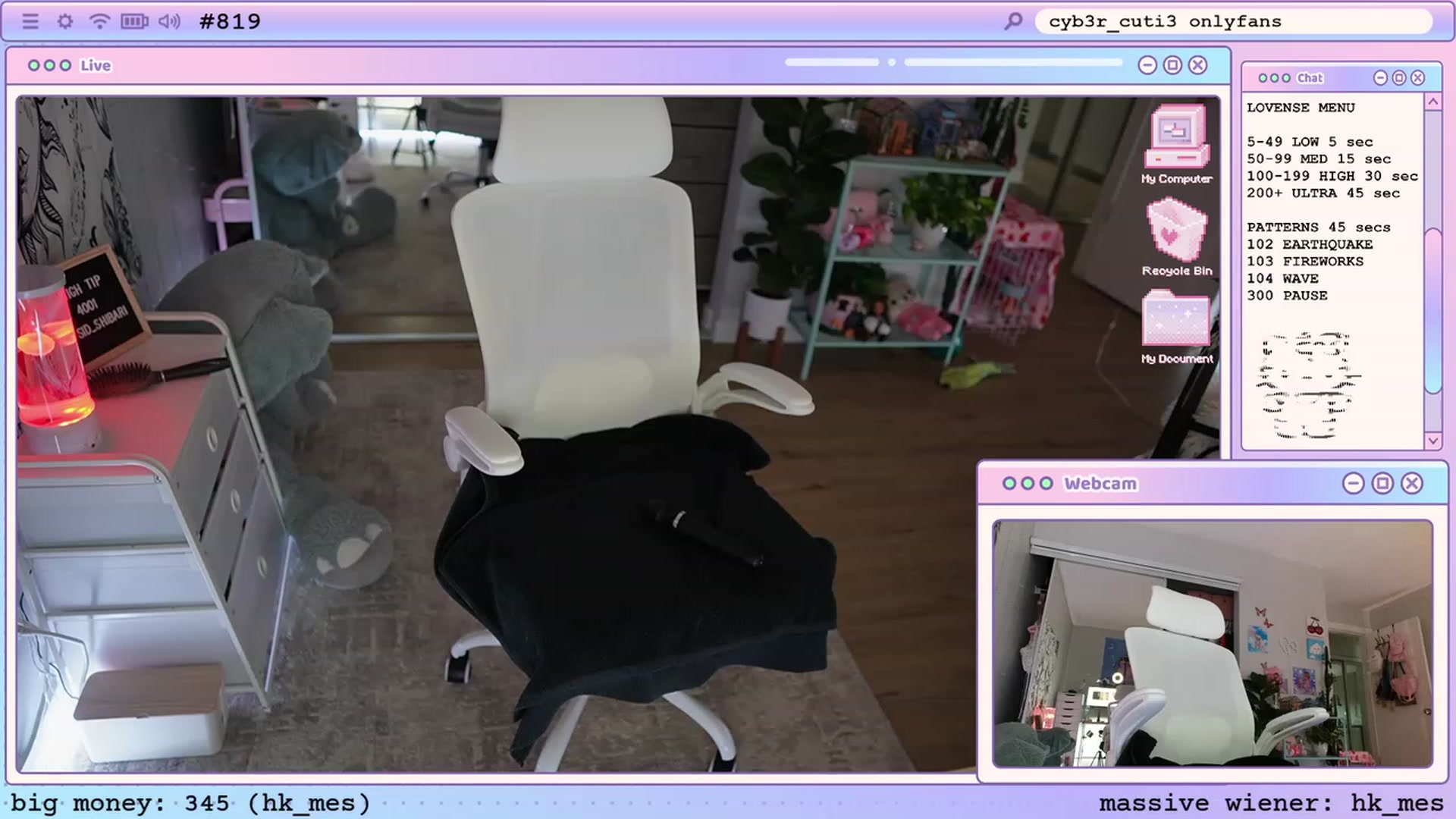 Gallery image thumbnail from cyb3r_cuti3's myfreecams stream on, 04/24/2023, 01:38 image 20 of 20