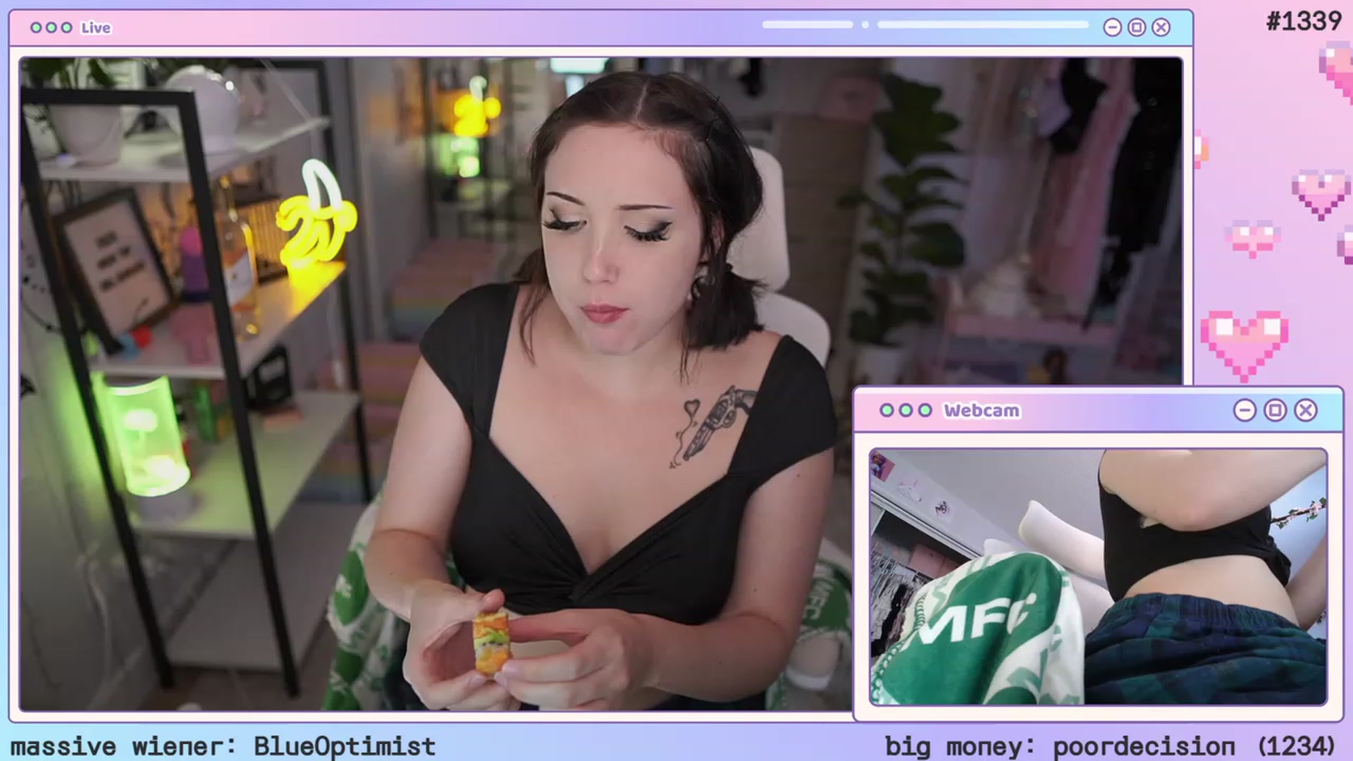 Gallery image thumbnail from cyb3r_cuti3's myfreecams stream on, 08/13/2023, 24:42 image 15 of 20