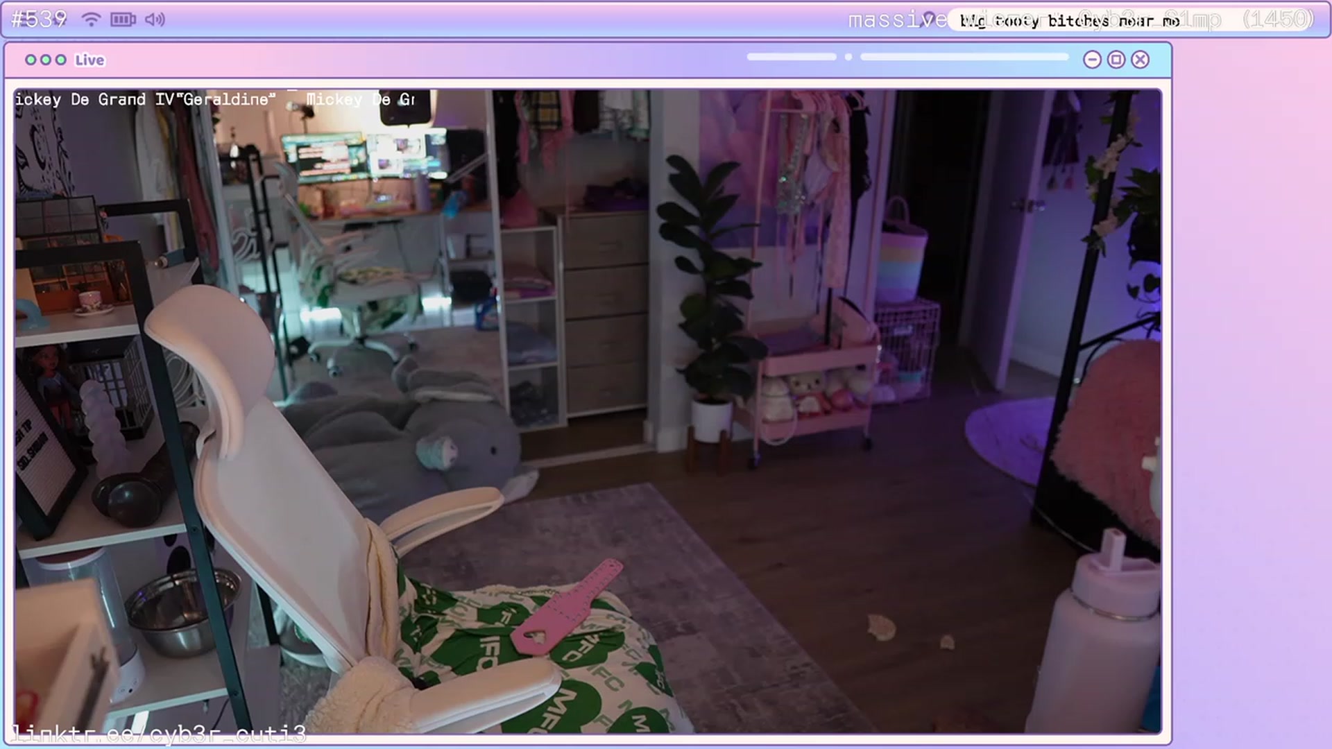 Gallery image thumbnail from cyb3r_cuti3's myfreecams stream on, 09/05/2023, 06:58 image 20 of 20