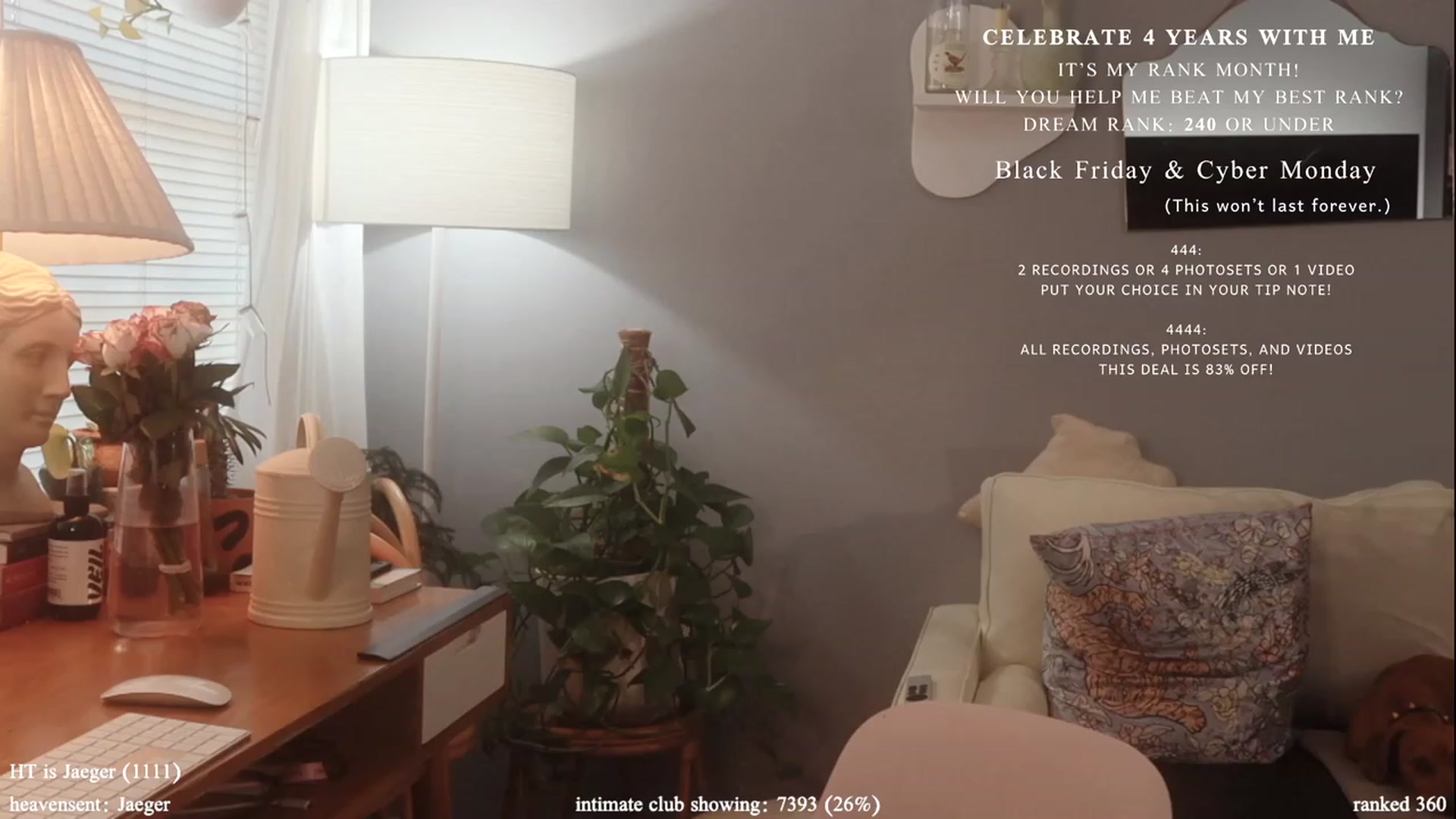 Gallery image thumbnail from daddyissues's myfreecams stream on, 11/27/2023, 17:35 image 7 of 20