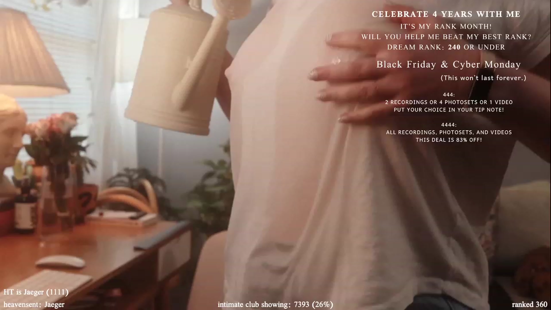 Gallery image thumbnail from daddyissues's myfreecams stream on, 11/27/2023, 17:35 image 8 of 20