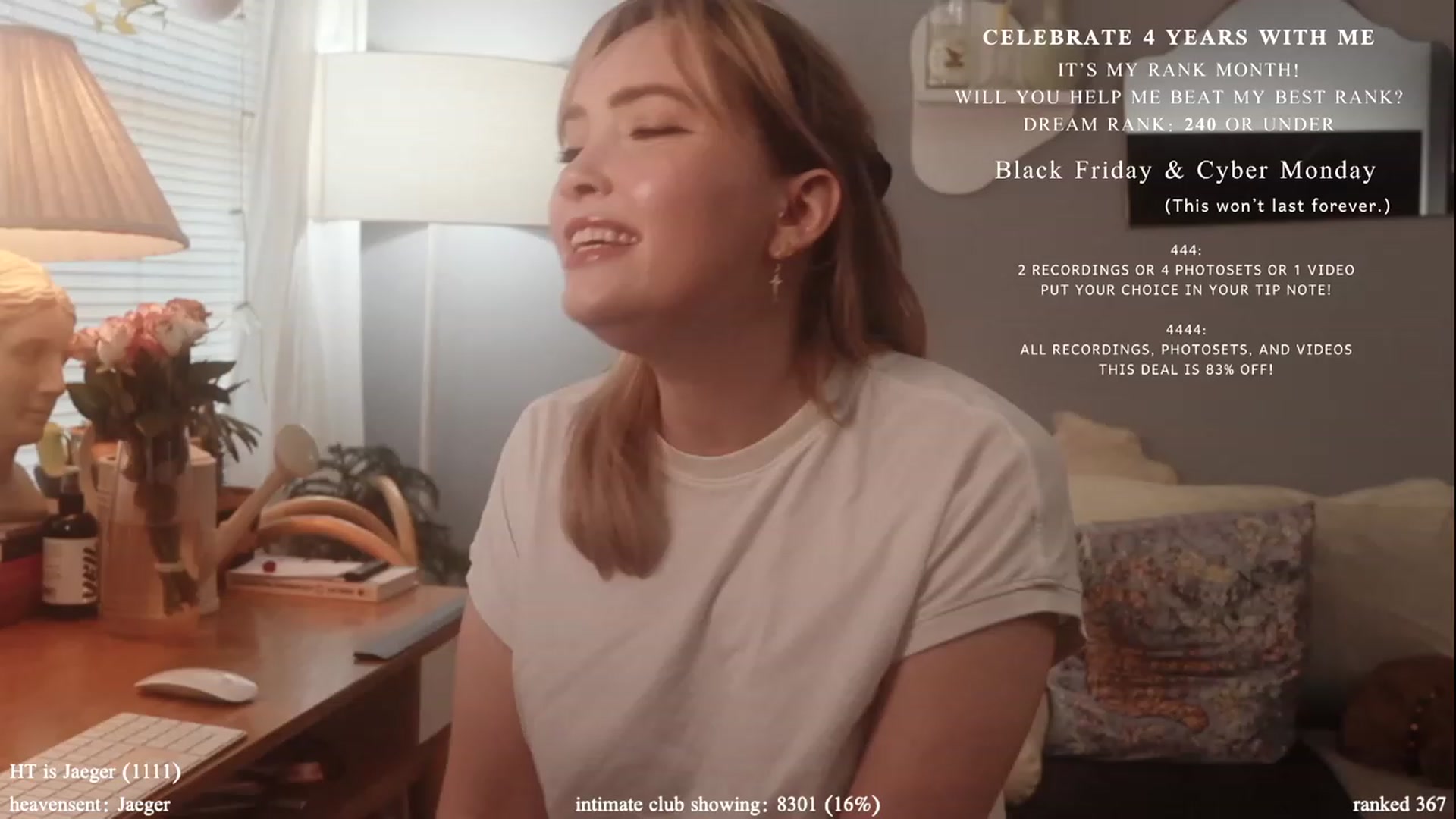 Gallery image thumbnail from daddyissues's myfreecams stream on, 11/27/2023, 17:35 image 2 of 20