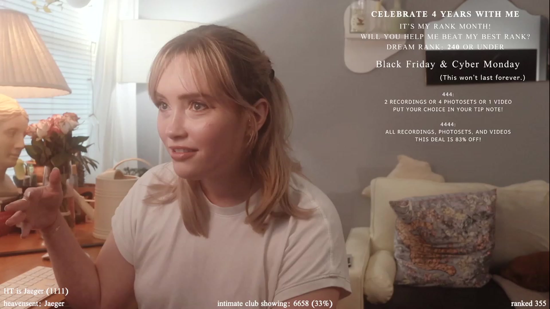 Gallery image thumbnail from daddyissues's myfreecams stream on, 11/27/2023, 19:08 image 15 of 20