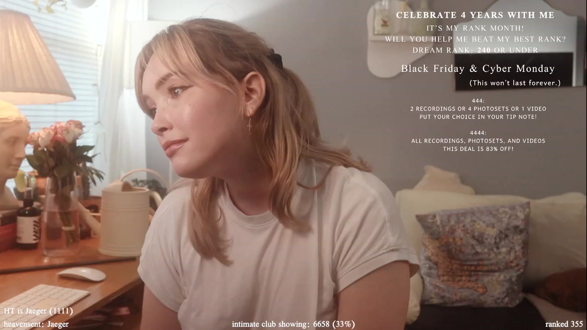 Gallery image thumbnail from daddyissues's myfreecams stream on, 11/27/2023, 19:08 image 14 of 20