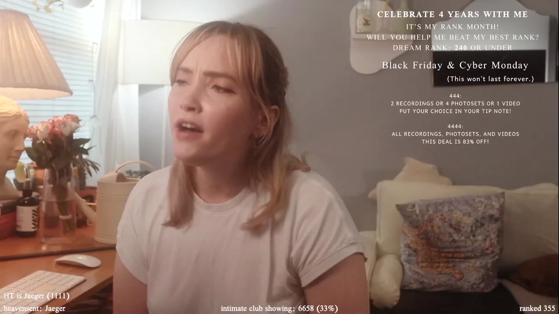 Gallery image thumbnail from daddyissues's myfreecams stream on, 11/27/2023, 19:08 image 13 of 20