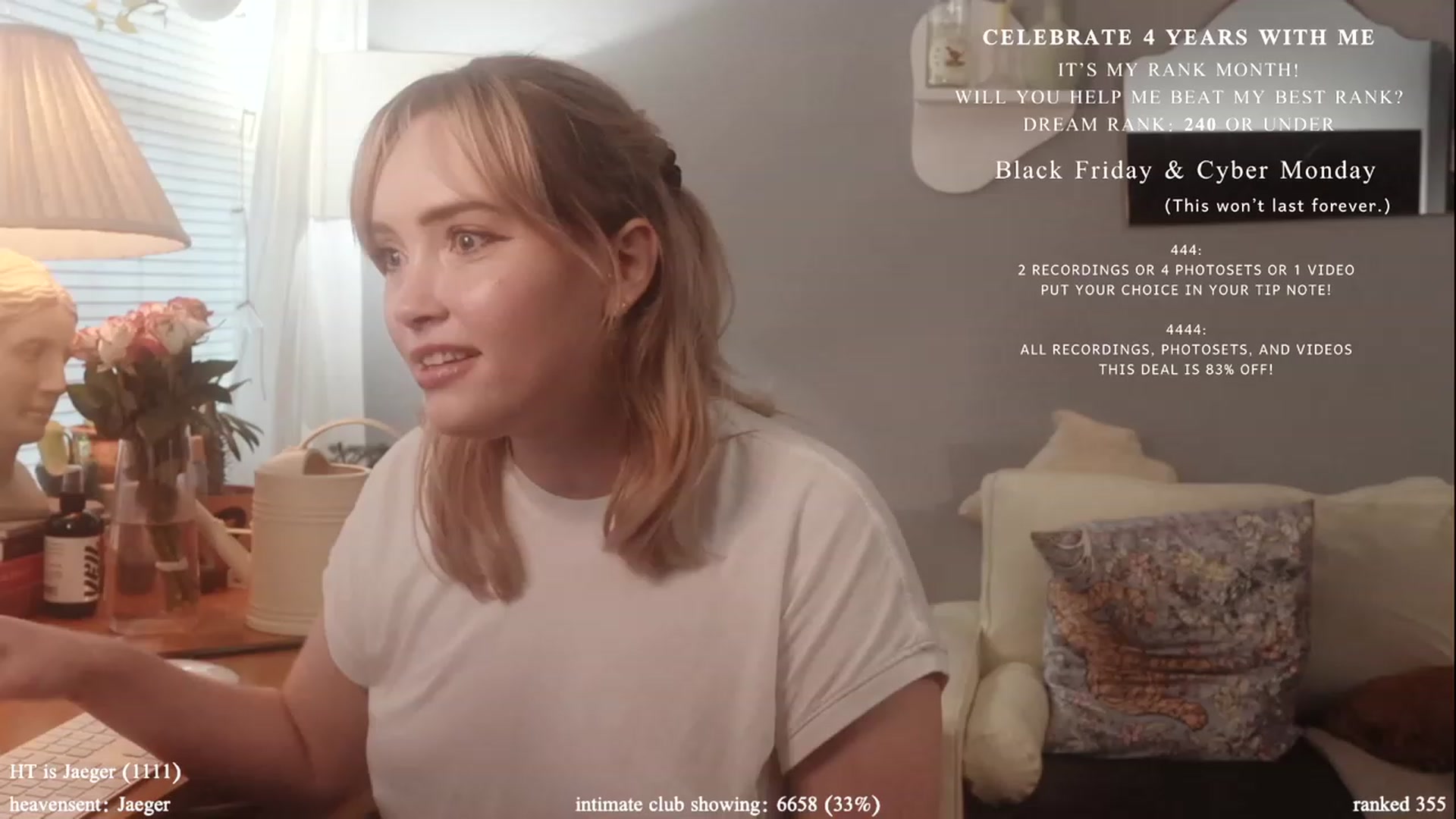 Gallery image thumbnail from daddyissues's myfreecams stream on, 11/27/2023, 19:08 image 16 of 20