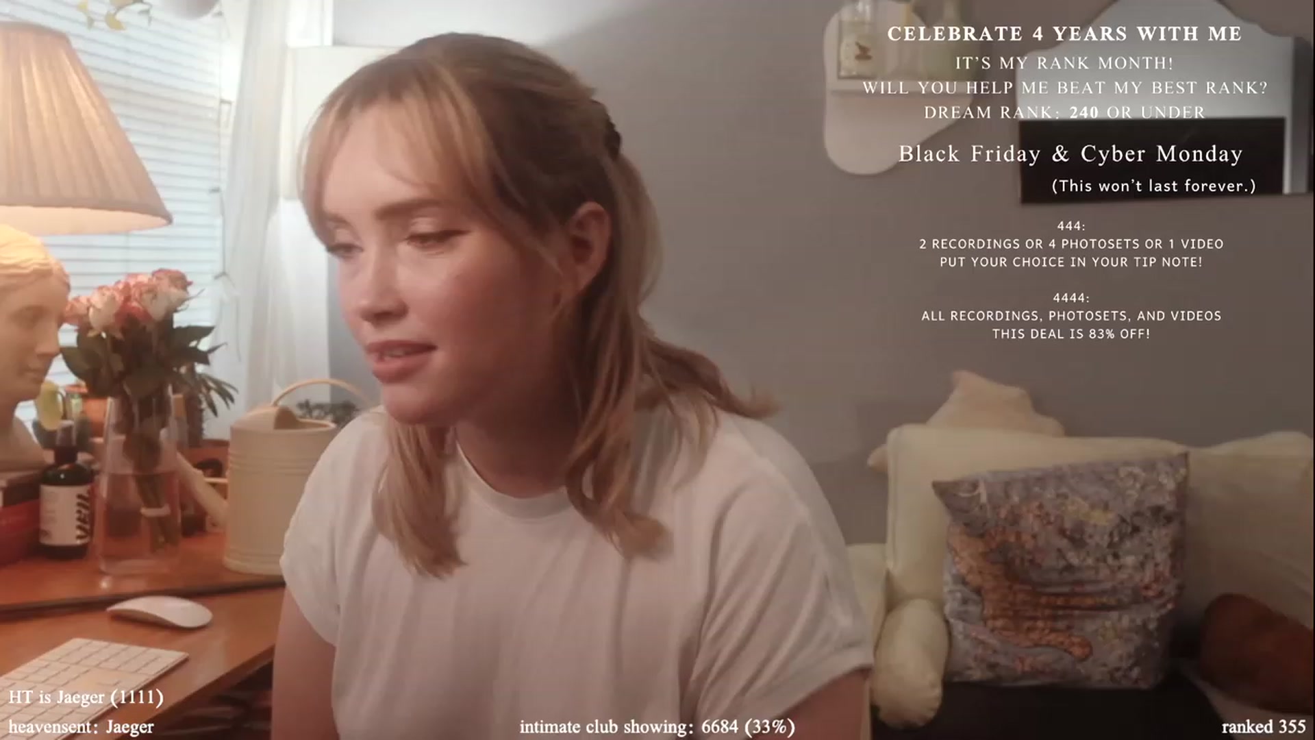 Gallery image thumbnail from daddyissues's myfreecams stream on, 11/27/2023, 19:08 image 9 of 20