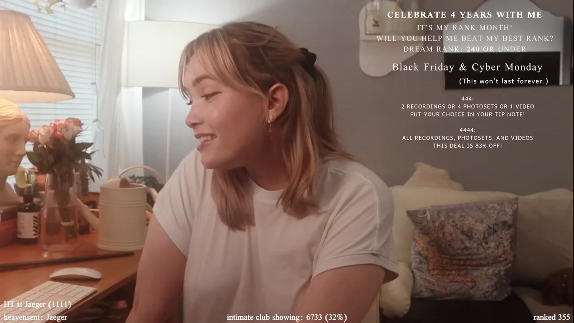 Gallery image thumbnail from daddyissues's myfreecams stream on, 11/27/2023, 19:08 image 5 of 20