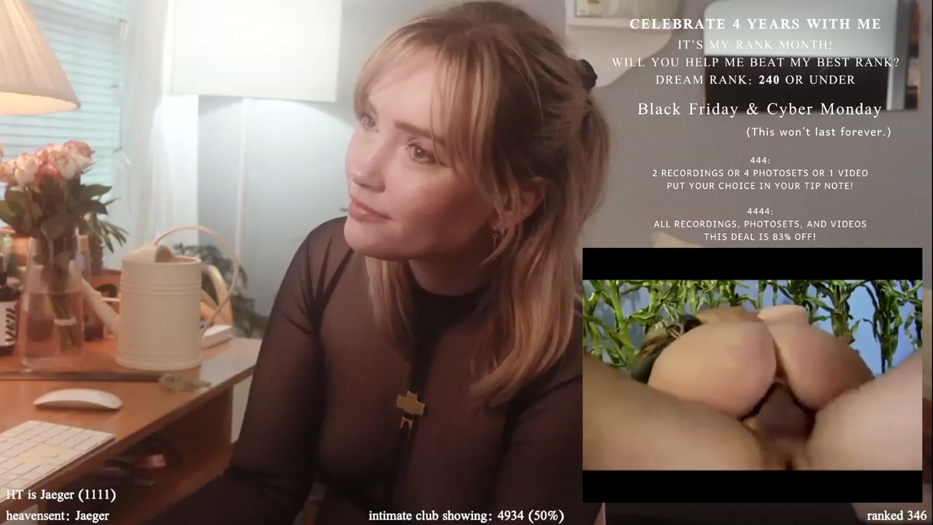 Gallery image thumbnail from daddyissues's myfreecams stream on, 11/27/2023, 21:42 image 15 of 20