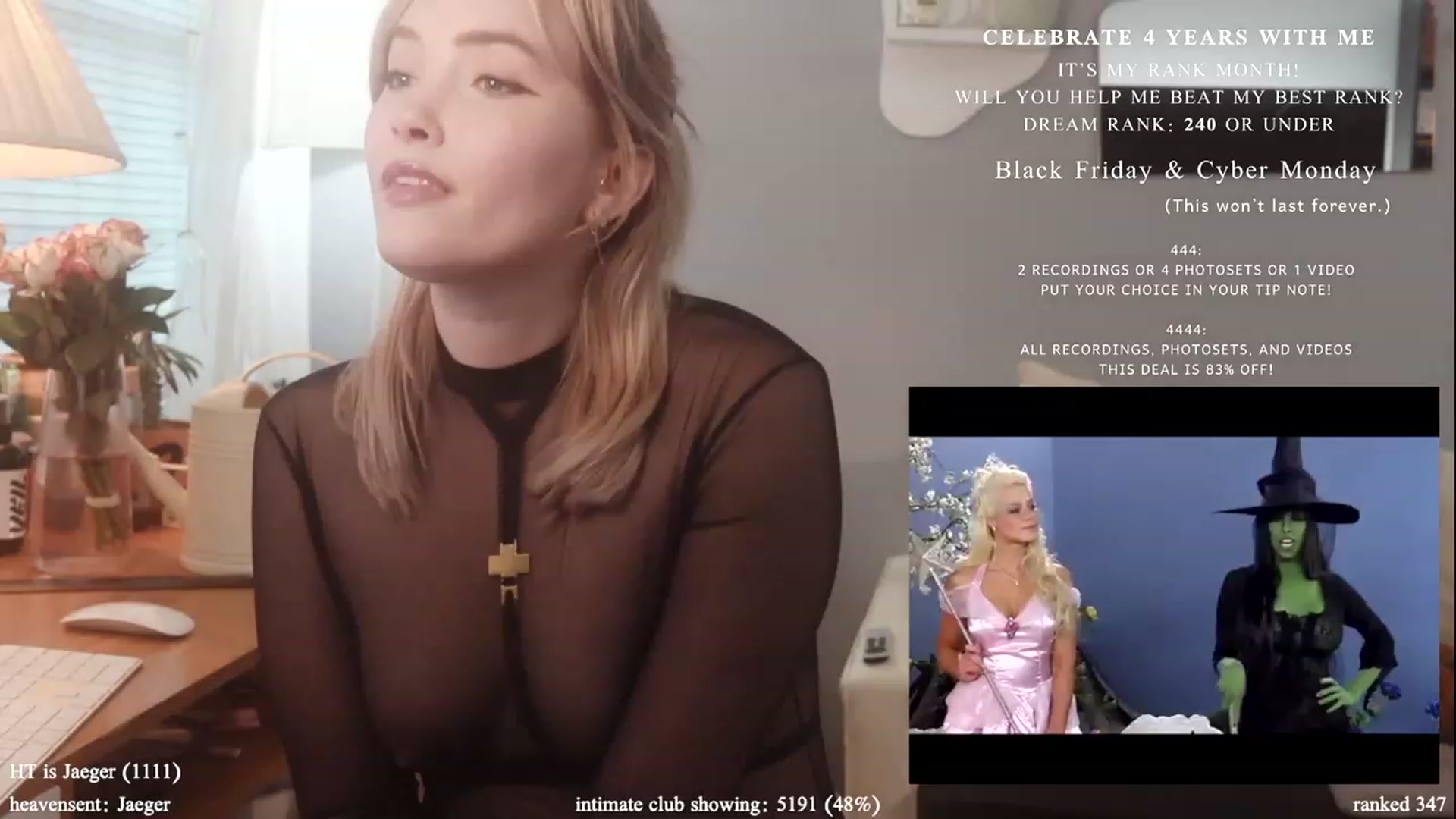 Gallery image thumbnail from daddyissues's myfreecams stream on, 11/27/2023, 21:42 image 2 of 20