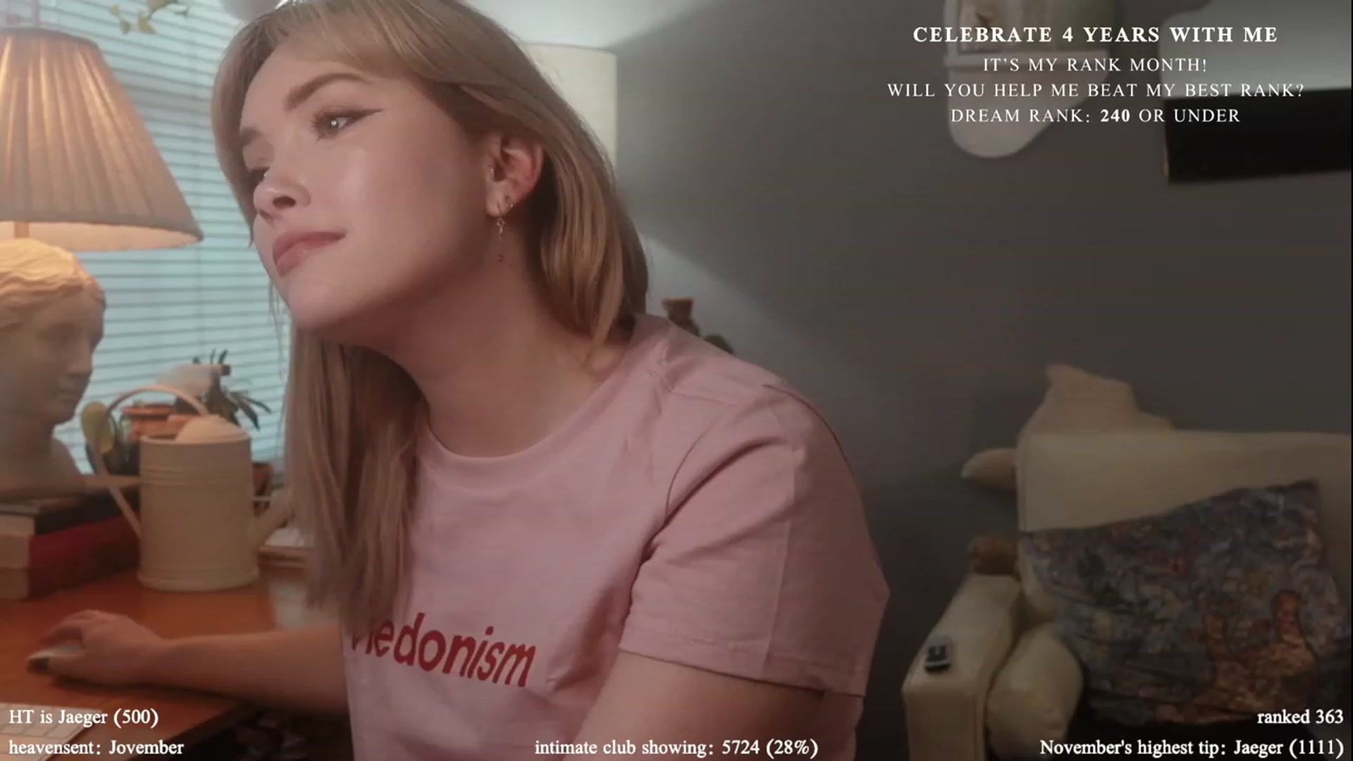 Gallery image thumbnail from daddyissues's myfreecams stream on, 11/30/2023, 19:55 image 5 of 20
