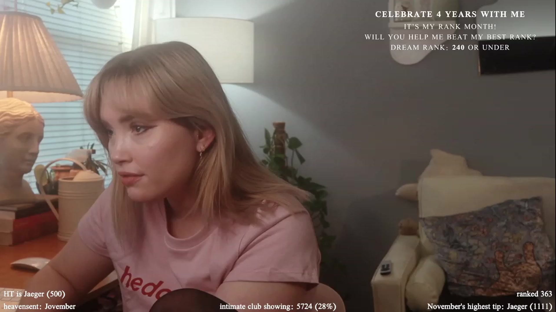Gallery image thumbnail from daddyissues's myfreecams stream on, 11/30/2023, 19:55 image 4 of 20
