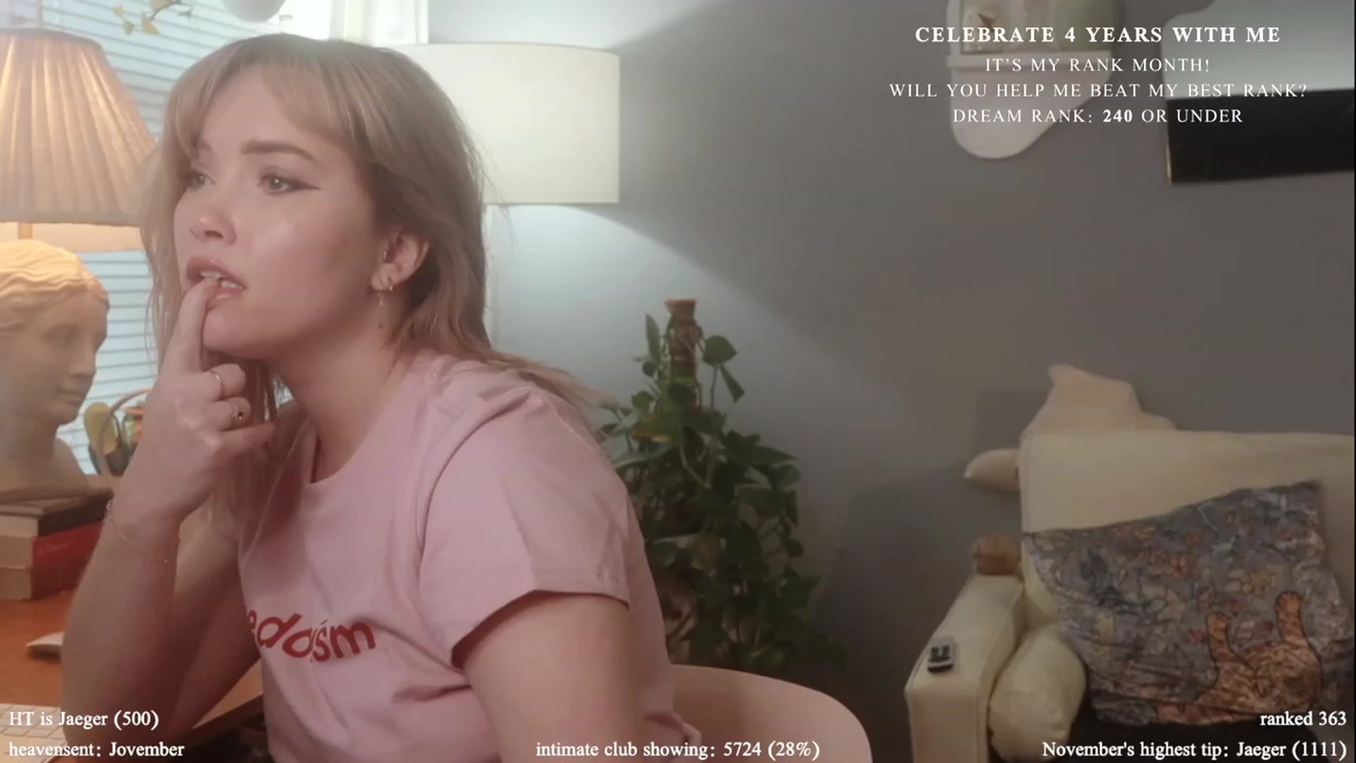 Gallery image thumbnail from daddyissues's myfreecams stream on, 11/30/2023, 19:55 image 3 of 20