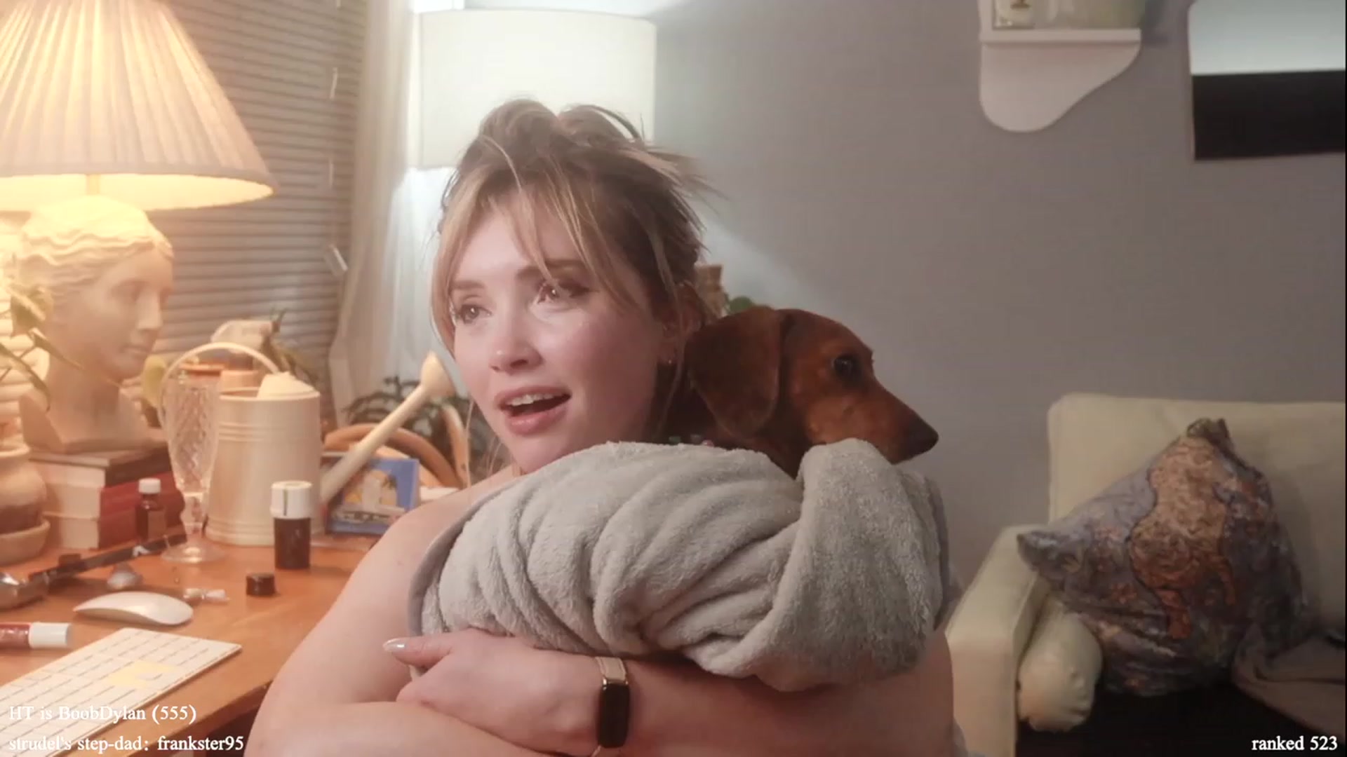 Gallery image thumbnail from daddyissues's myfreecams stream on, 12/04/2023, 07:48 image 11 of 20