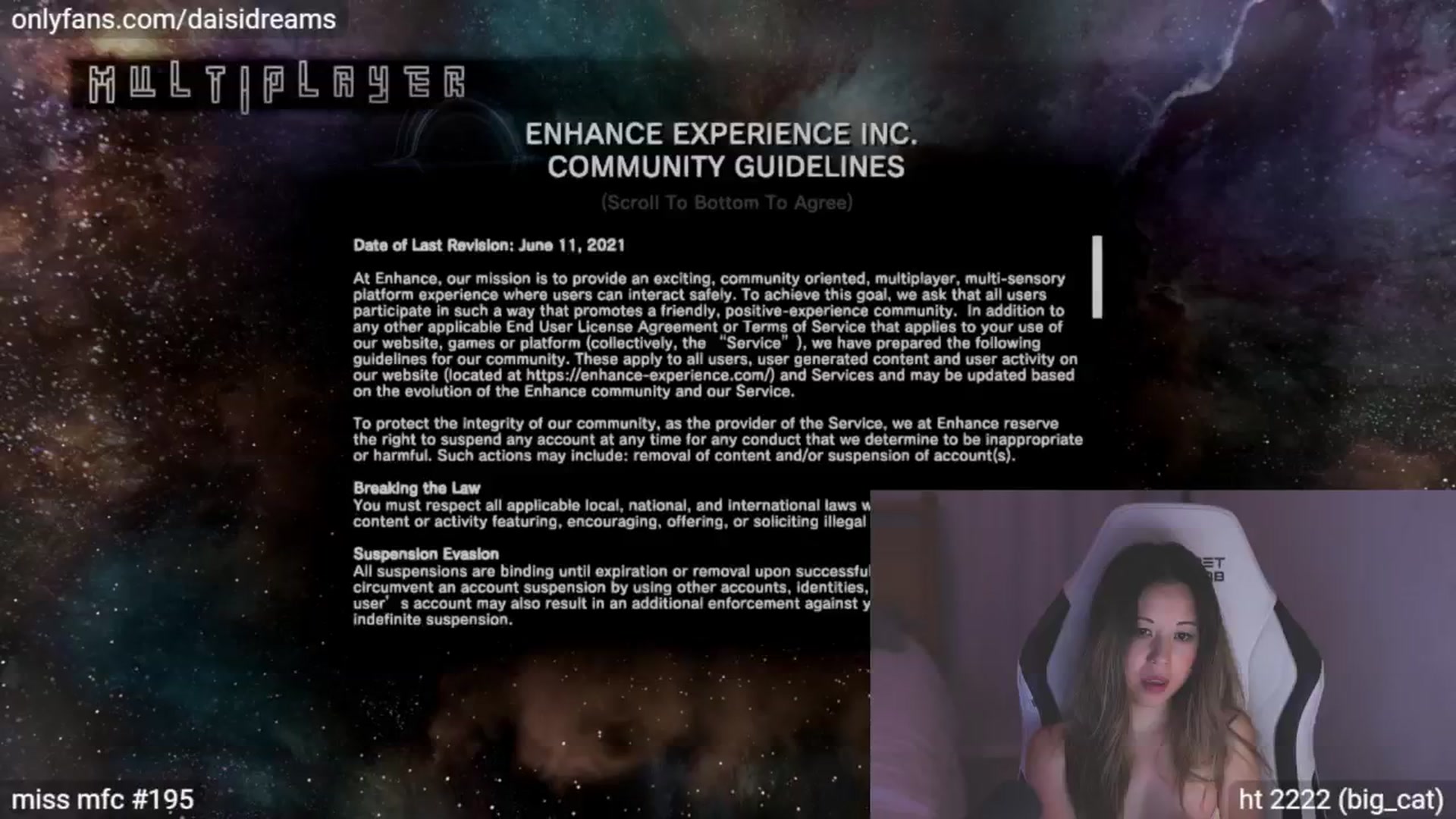 Gallery image thumbnail from daisii's myfreecams stream on, 06/29/2024, 04:03 image 15 of 20