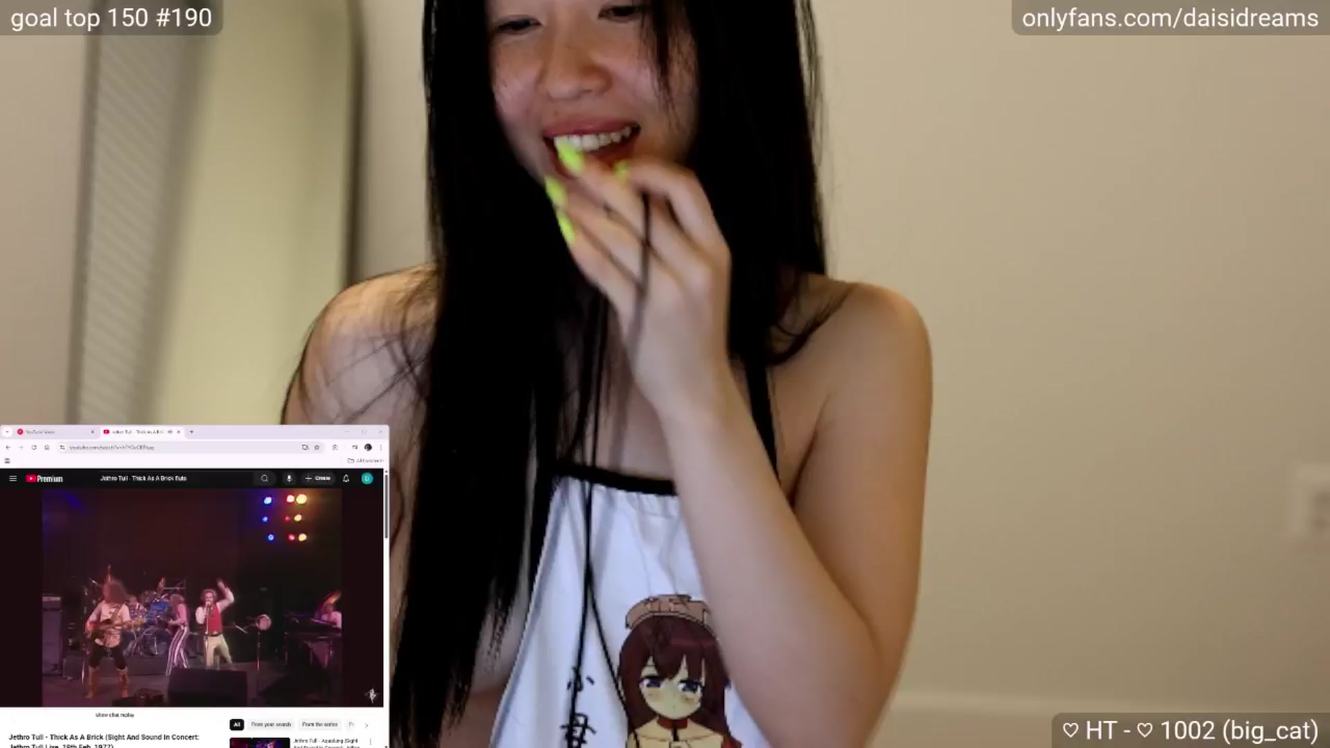 Gallery image thumbnail from daisipi3's myfreecams stream on, 03/22/2025, 06:52 image 12 of 20