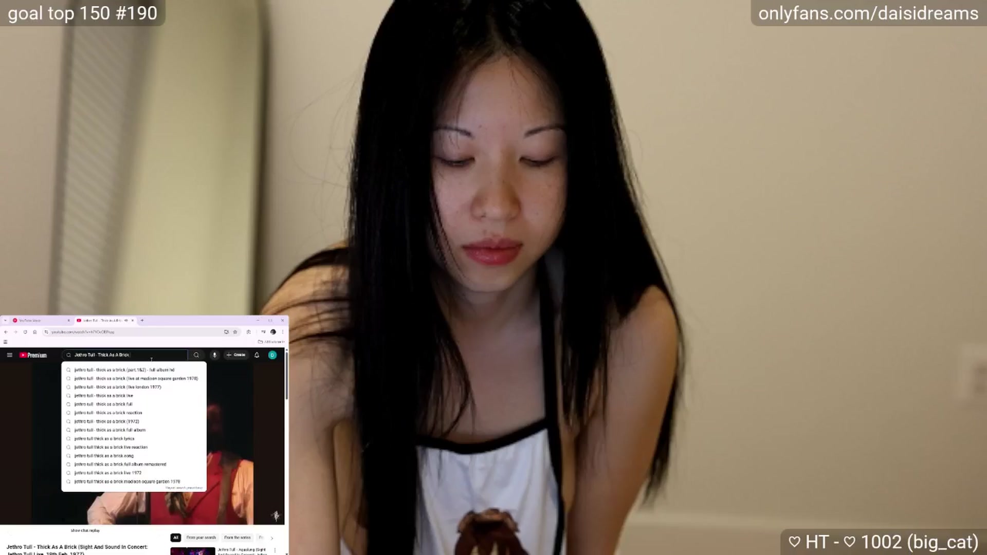 Gallery image thumbnail from daisipi3's myfreecams stream on, 03/22/2025, 06:52 image 10 of 20