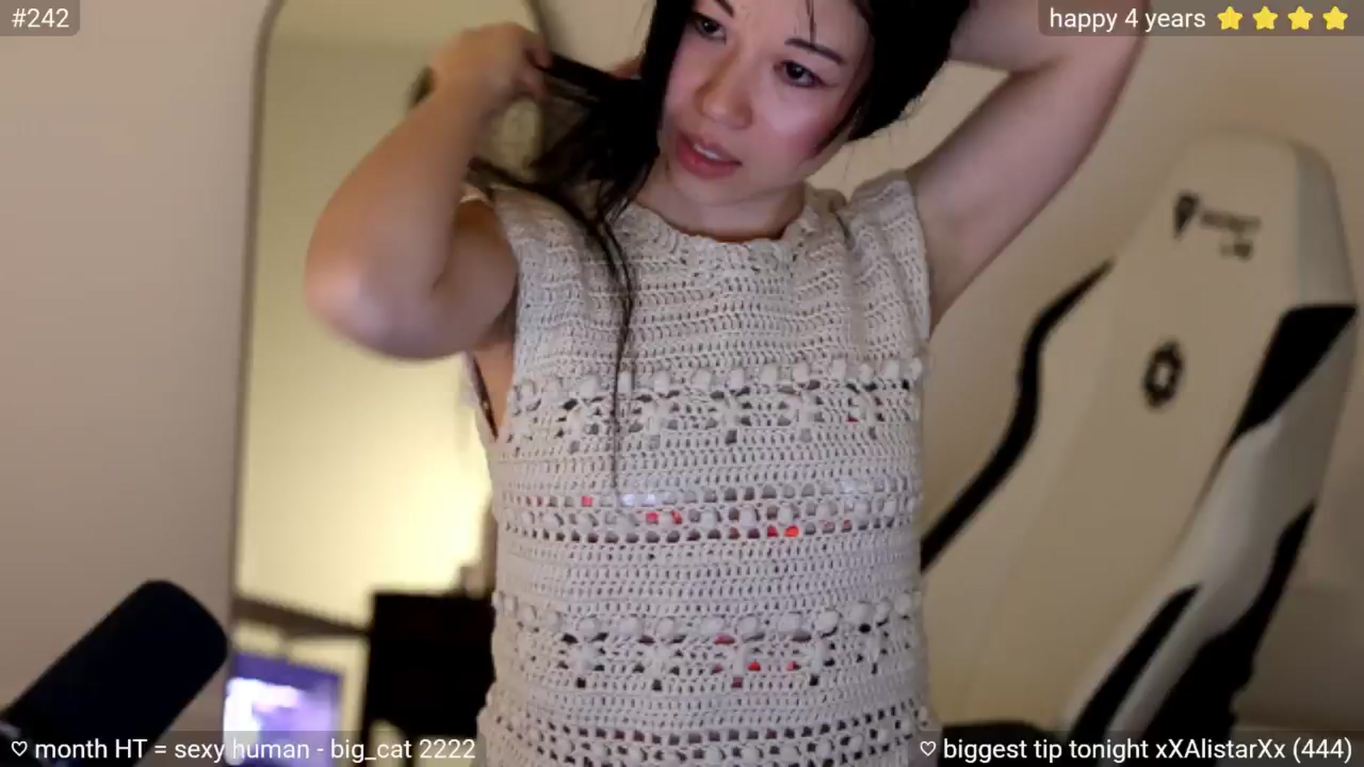 Gallery image thumbnail from daisipi3's myfreecams stream on, 04/04/2025, 05:15 image 1 of 20