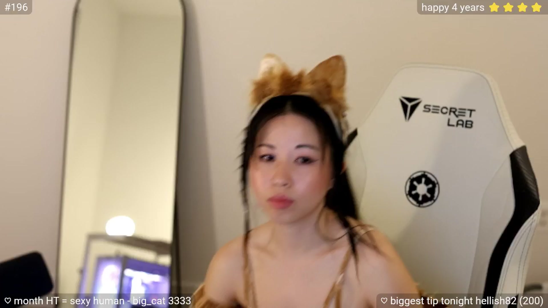 Gallery image thumbnail from daisipi3's myfreecams stream on, 04/05/2025, 04:11 image 9 of 20