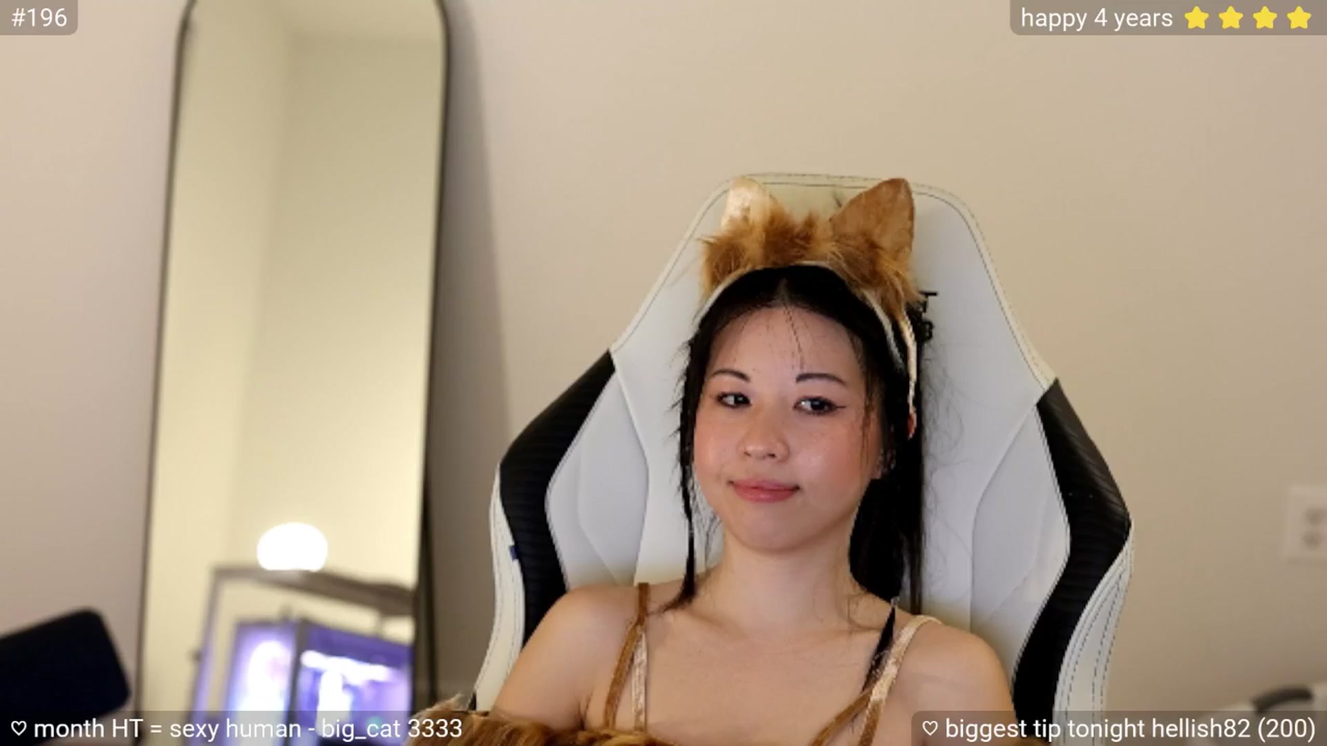 Gallery image thumbnail from daisipi3's myfreecams stream on, 04/05/2025, 04:11 image 8 of 20
